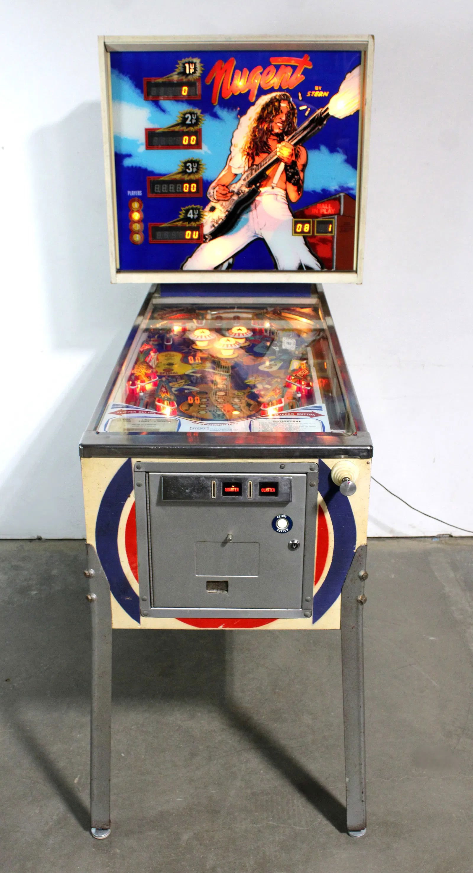 Stern Nugent Pinball Machine (1 of 9)