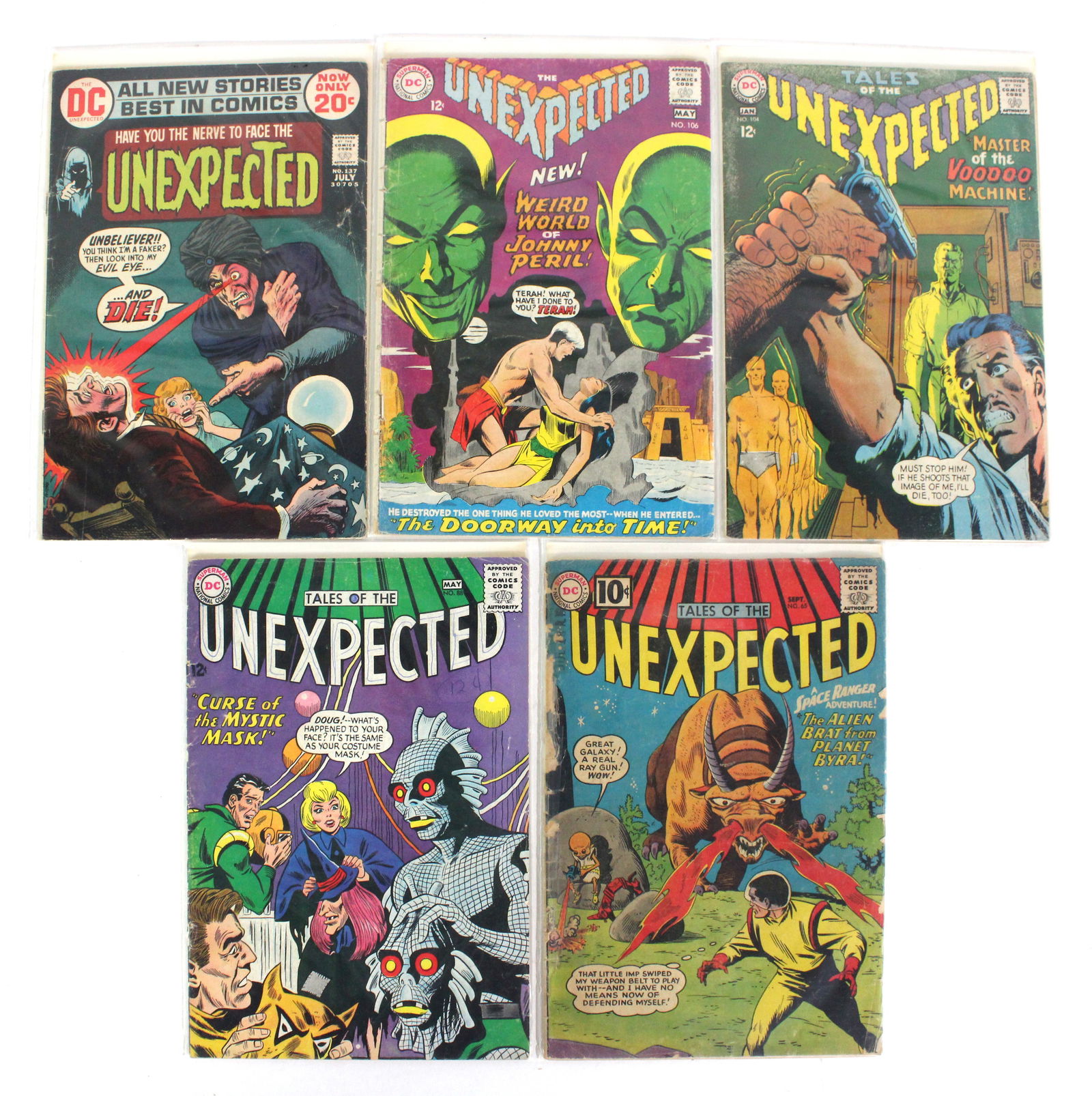 DC Tales of the Unexpected Comic Books, Lot 1 (1 of 1)