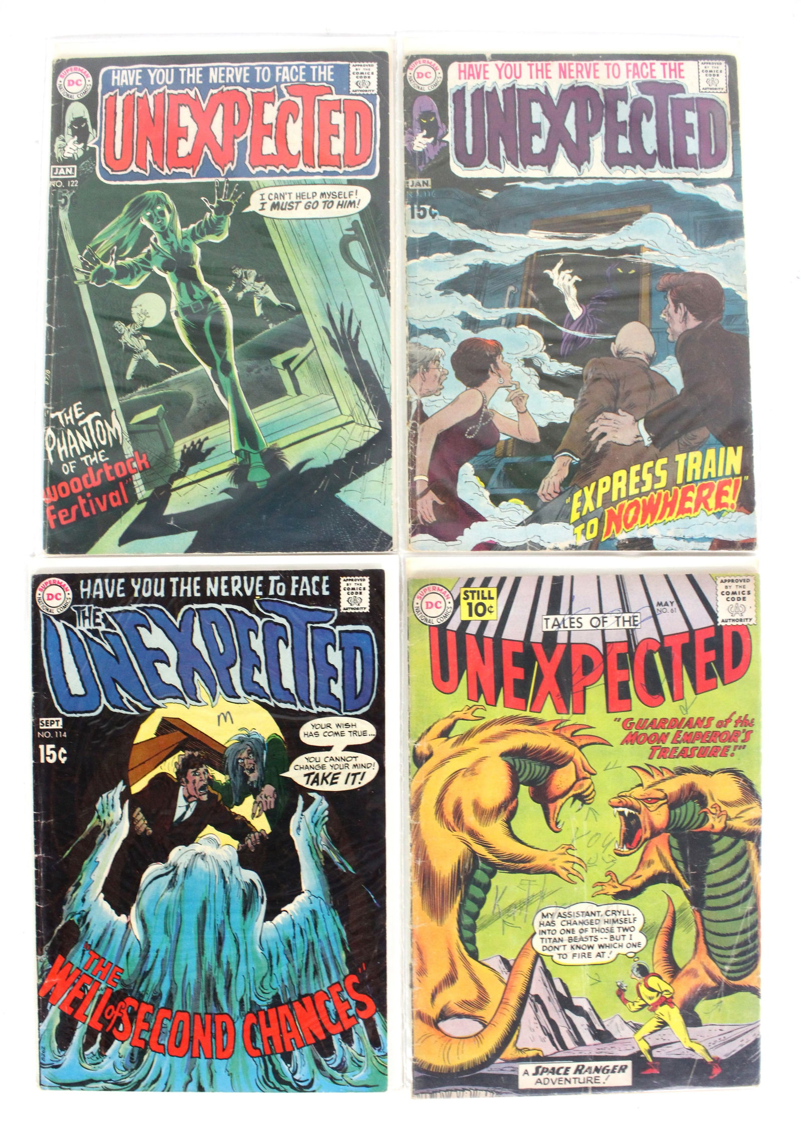 DC Tales of the Unexpected Comic Books, Lot 2 (1 of 1)