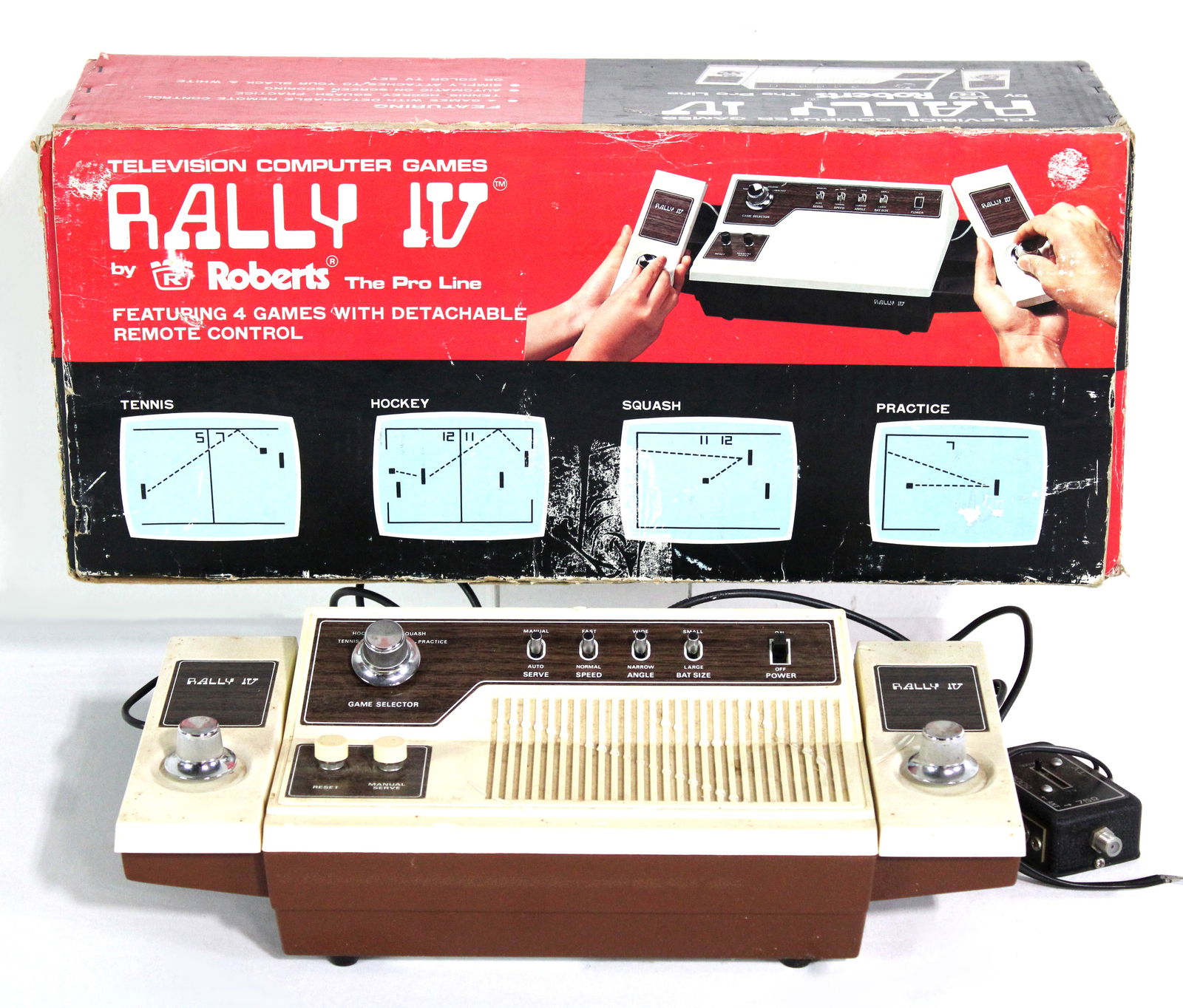 Rally IV By Roberts Pong Style Arcade Console (1 of 2)