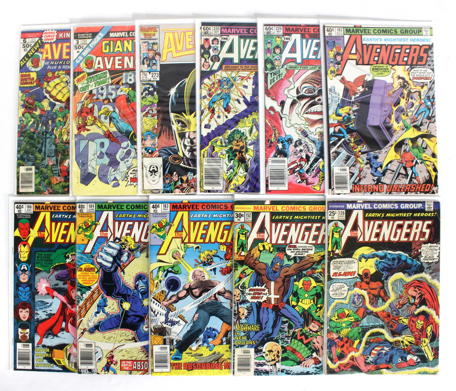 Marvel Comics The Avengers Comic Books (1 of 1)