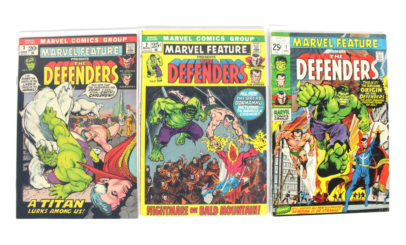 Marvel Comics Marvel Feature Presents The Defenders Comic Books (1 of 1)