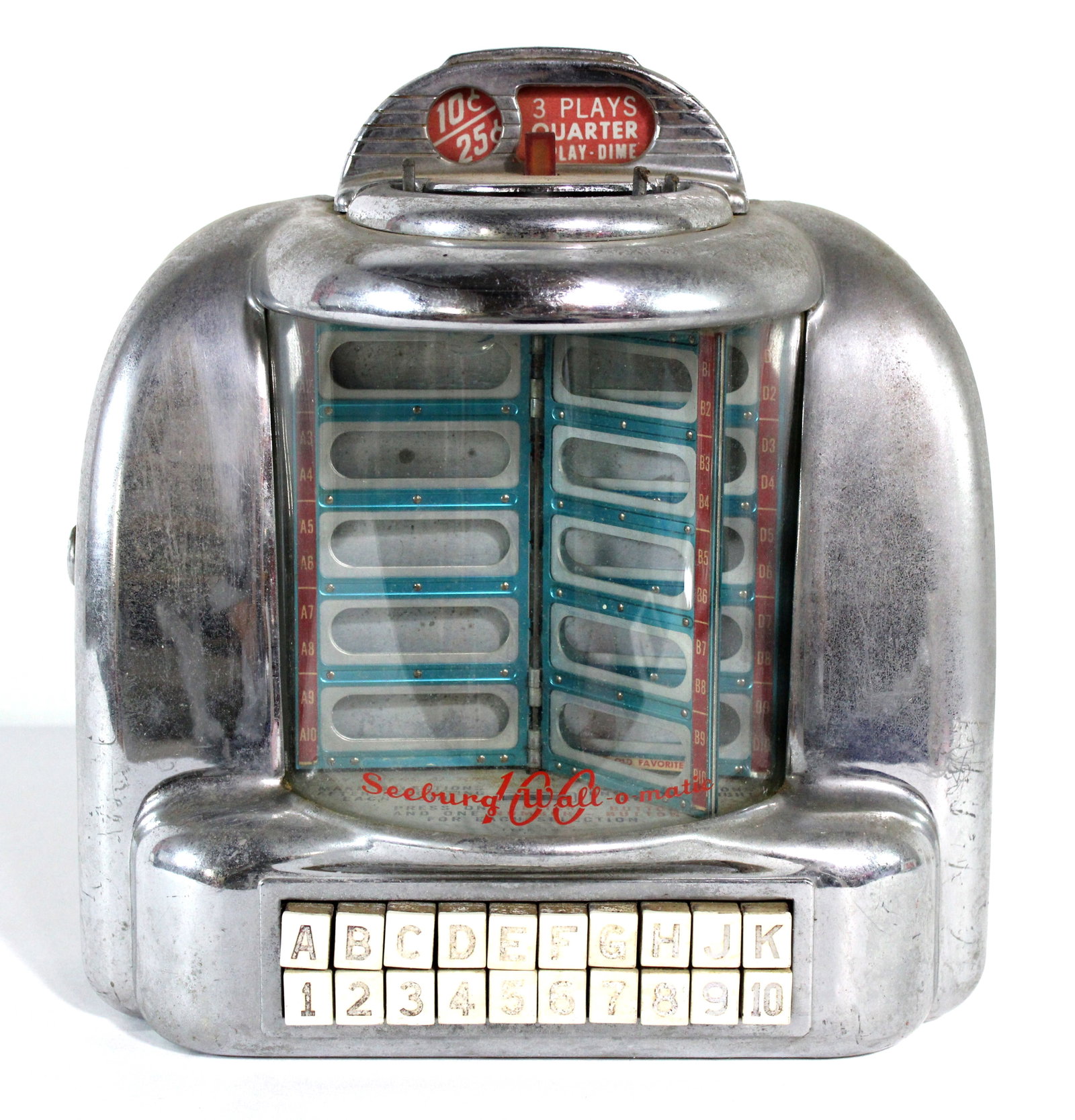 Seeburg 3W1 Coin Op Wallbox: This item requires third-party shipping or pickup arrangements to be made.