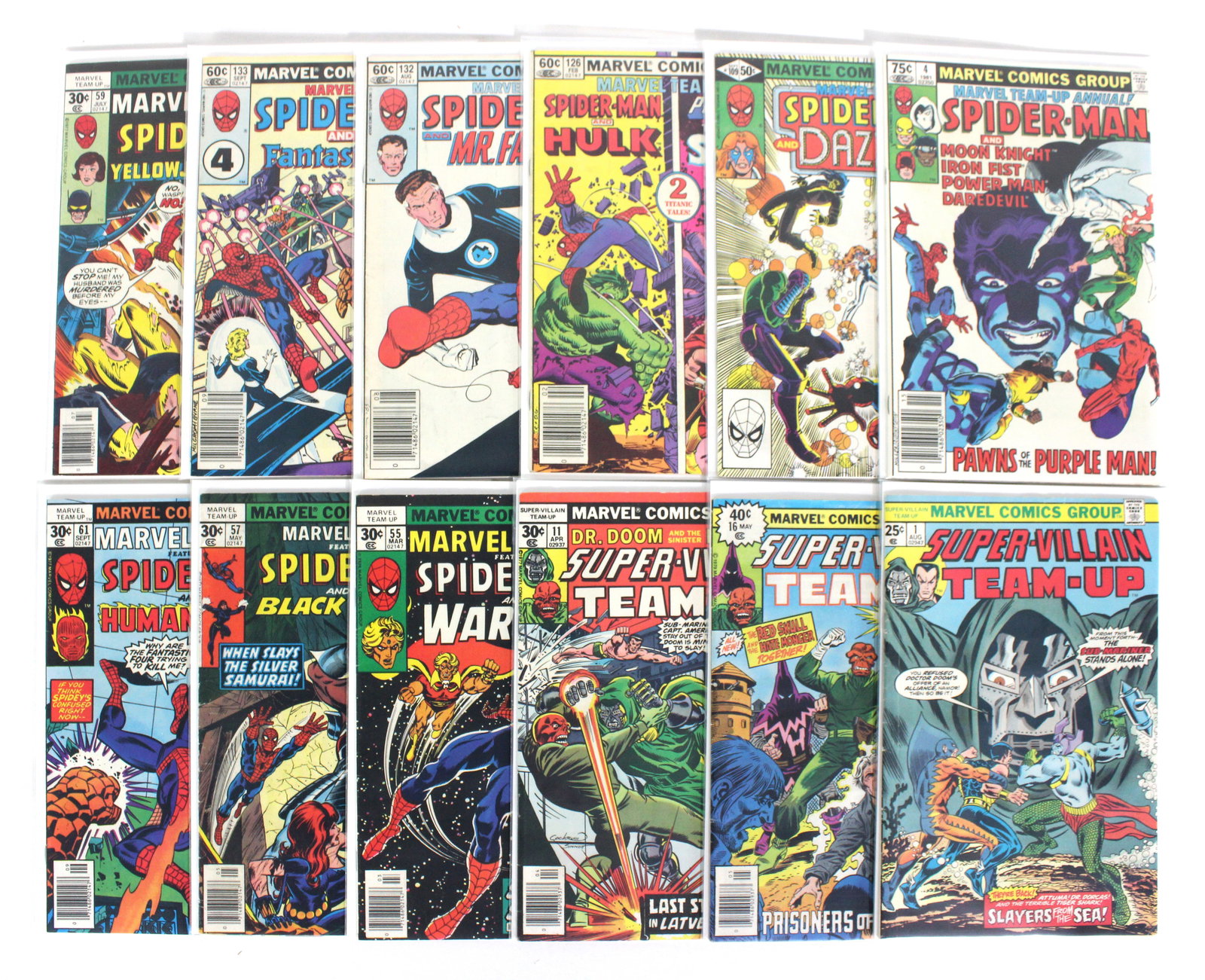 Marvel Team-Up + Super Villian Team-Up Comic Books (1 of 1)