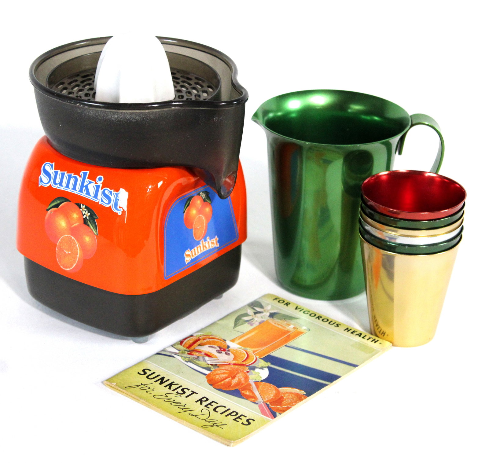 Vintage Sunkist Juicer with Glasses and Pitcher (1 of 2)