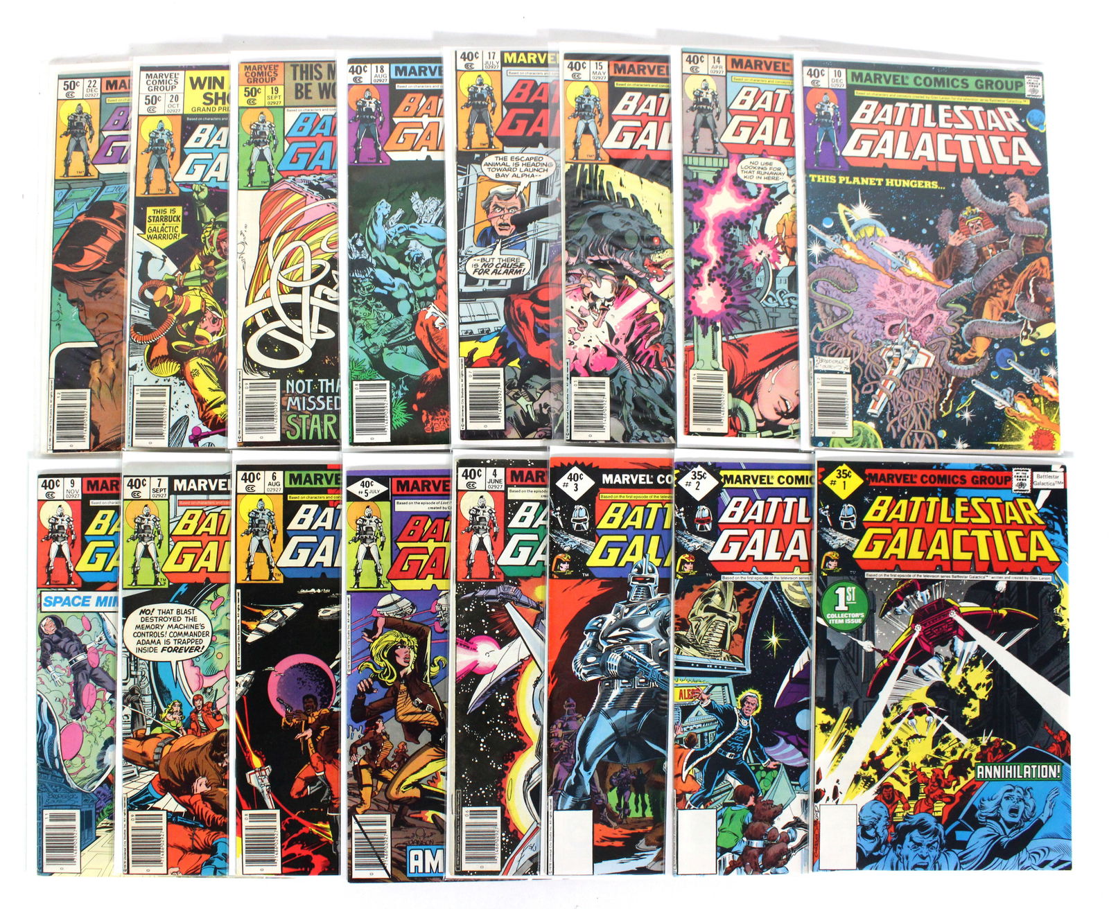 Marvel Comics Battlestar Galactica Comic Books (1 of 1)