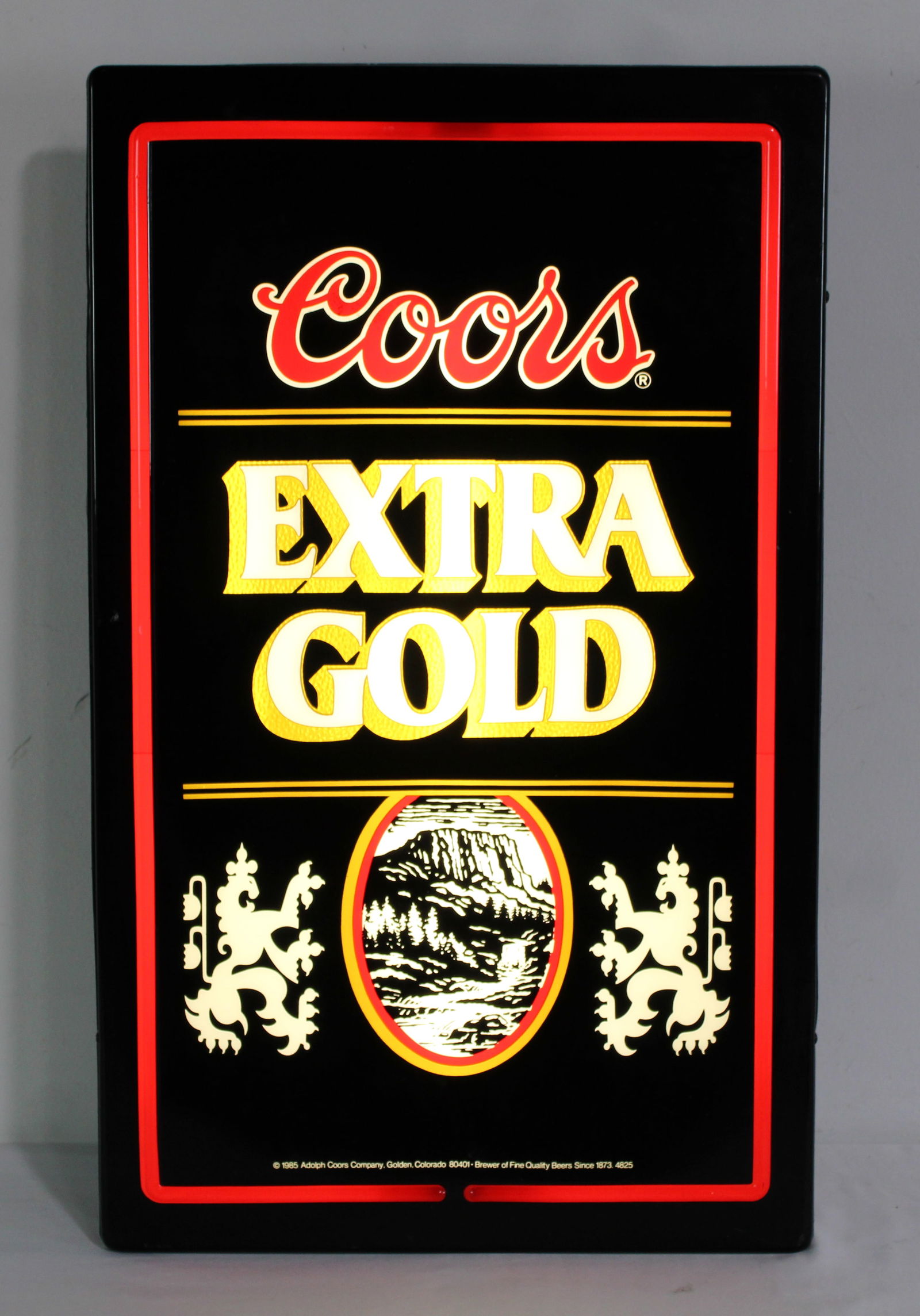 Coors Beer Light Up Sign (1 of 1)