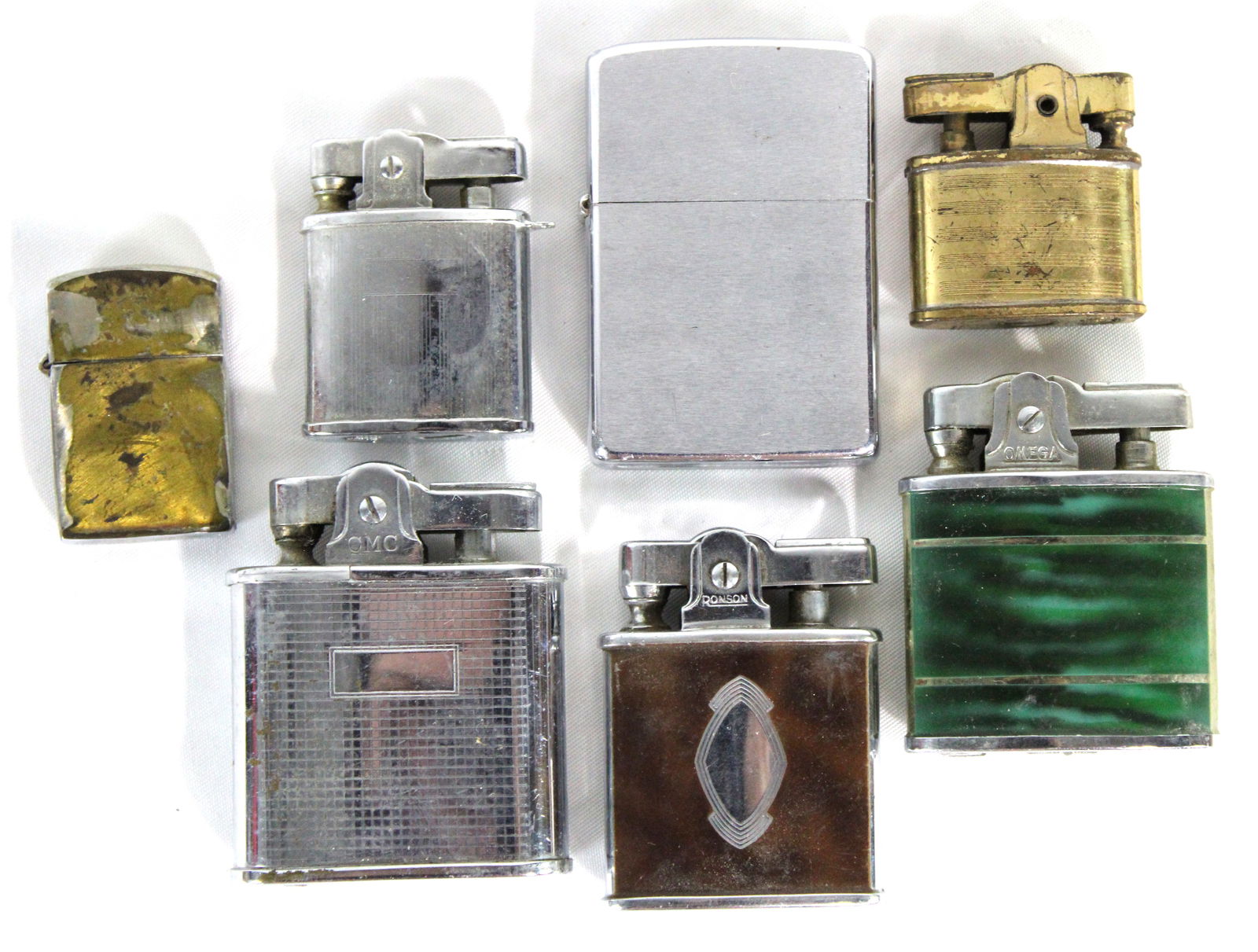 Vintage Lighters incl. Zippo, Continental, Penguins, Ronson and Omega (1 of 2)