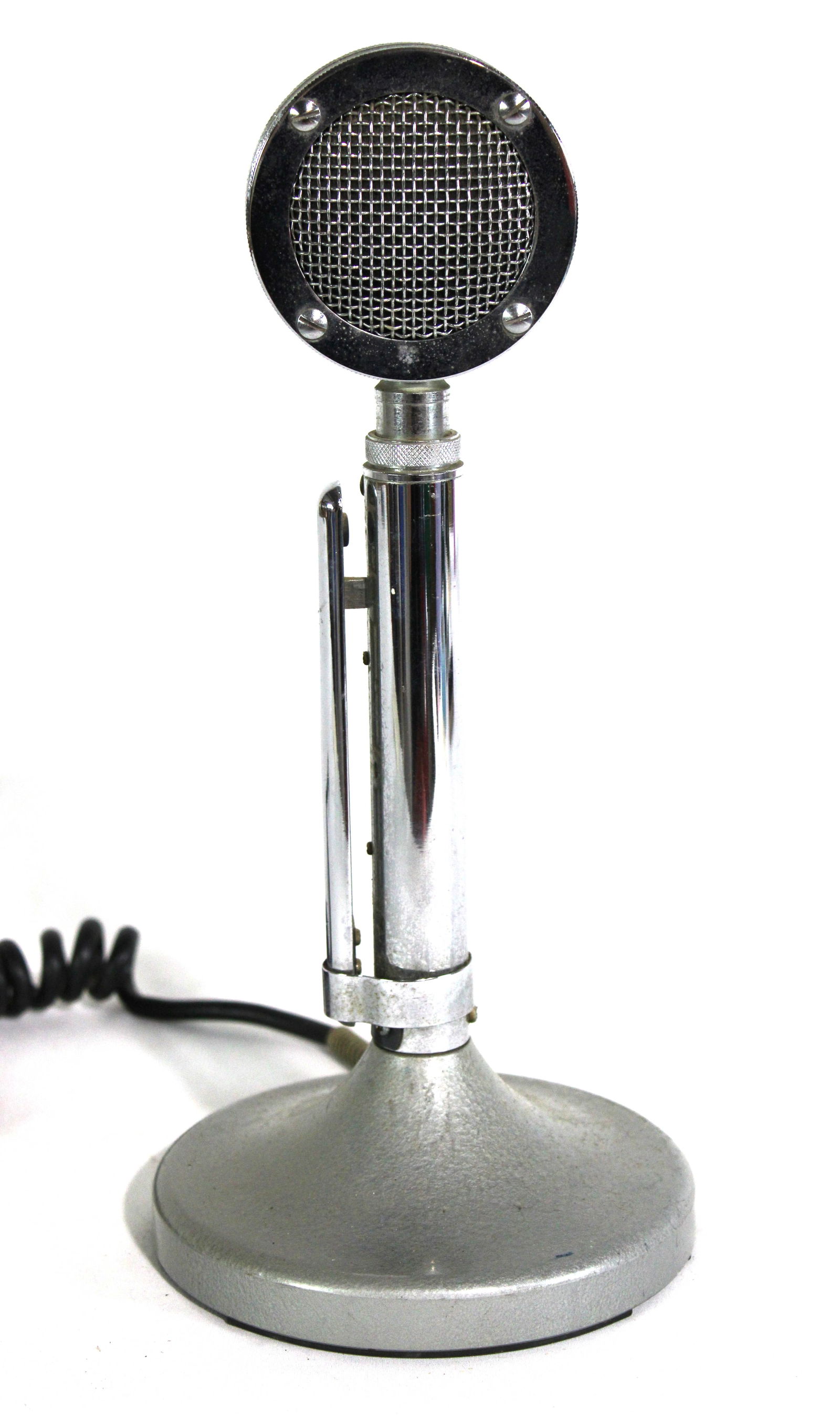 Amplified Base Station Microphone, Model 95-328: American Electronics. Untested. In-house shipping available.