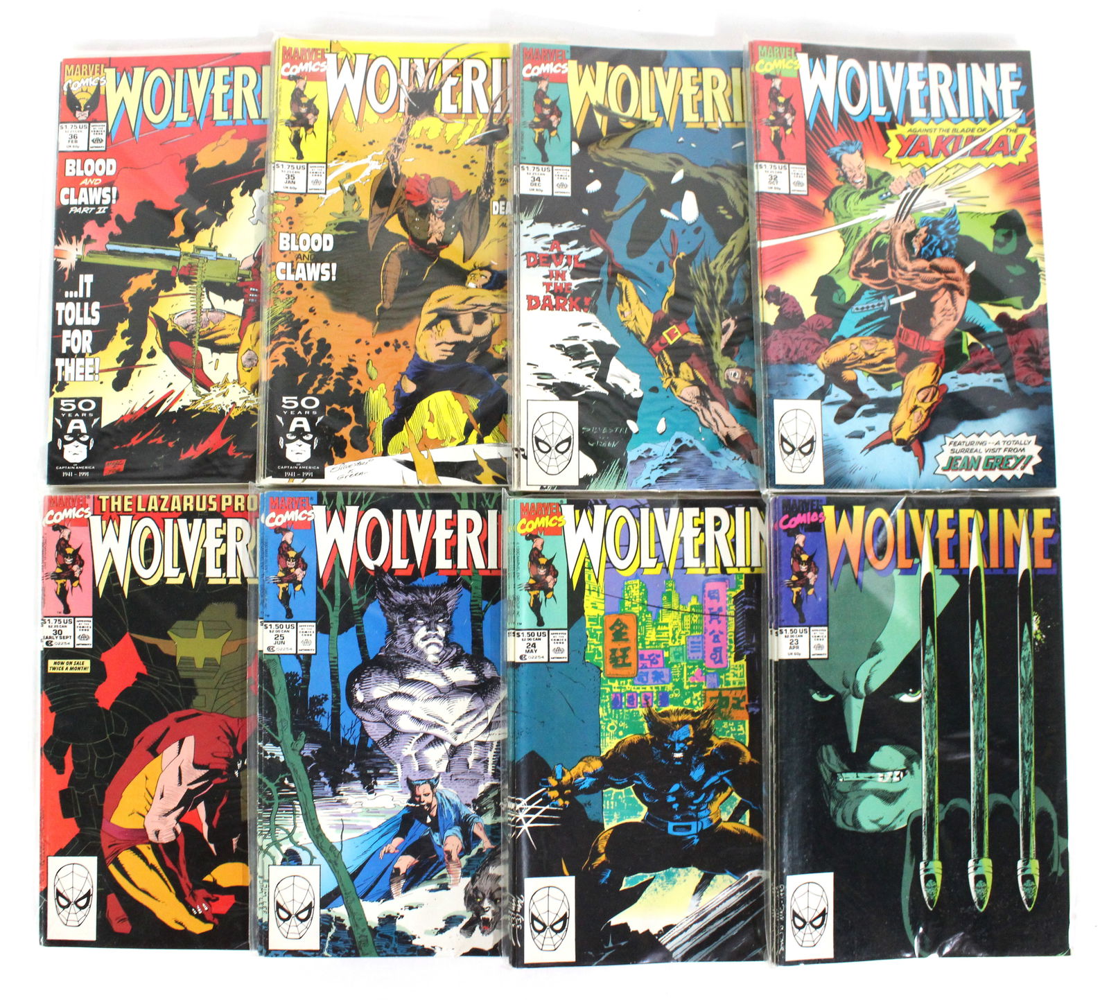 Marvel Comics Wolverine Comic Books Reseller's Lot 1 (1 of 2)
