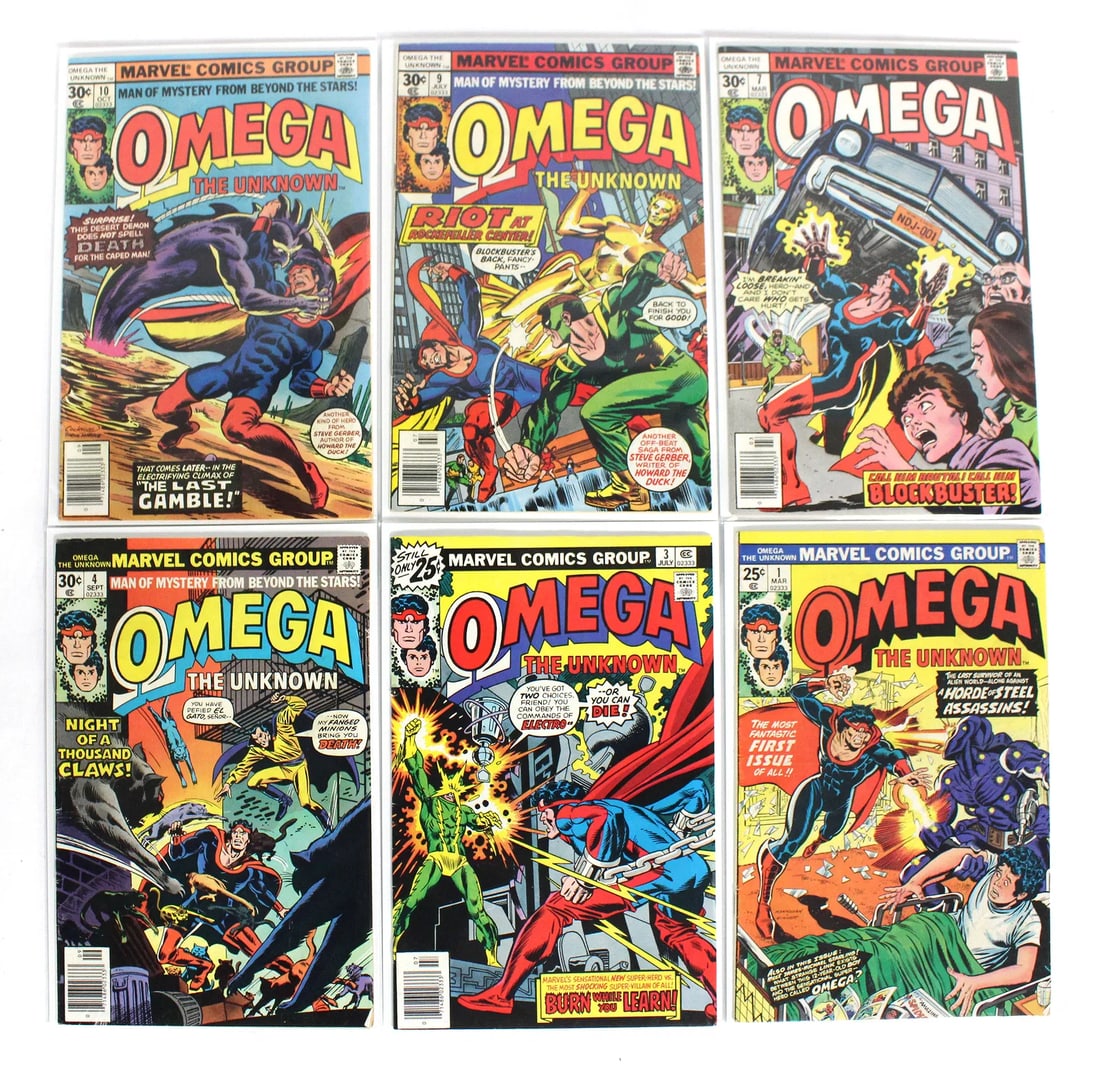Marvel Comics Omega The Unknown Comic Books (1 of 1)
