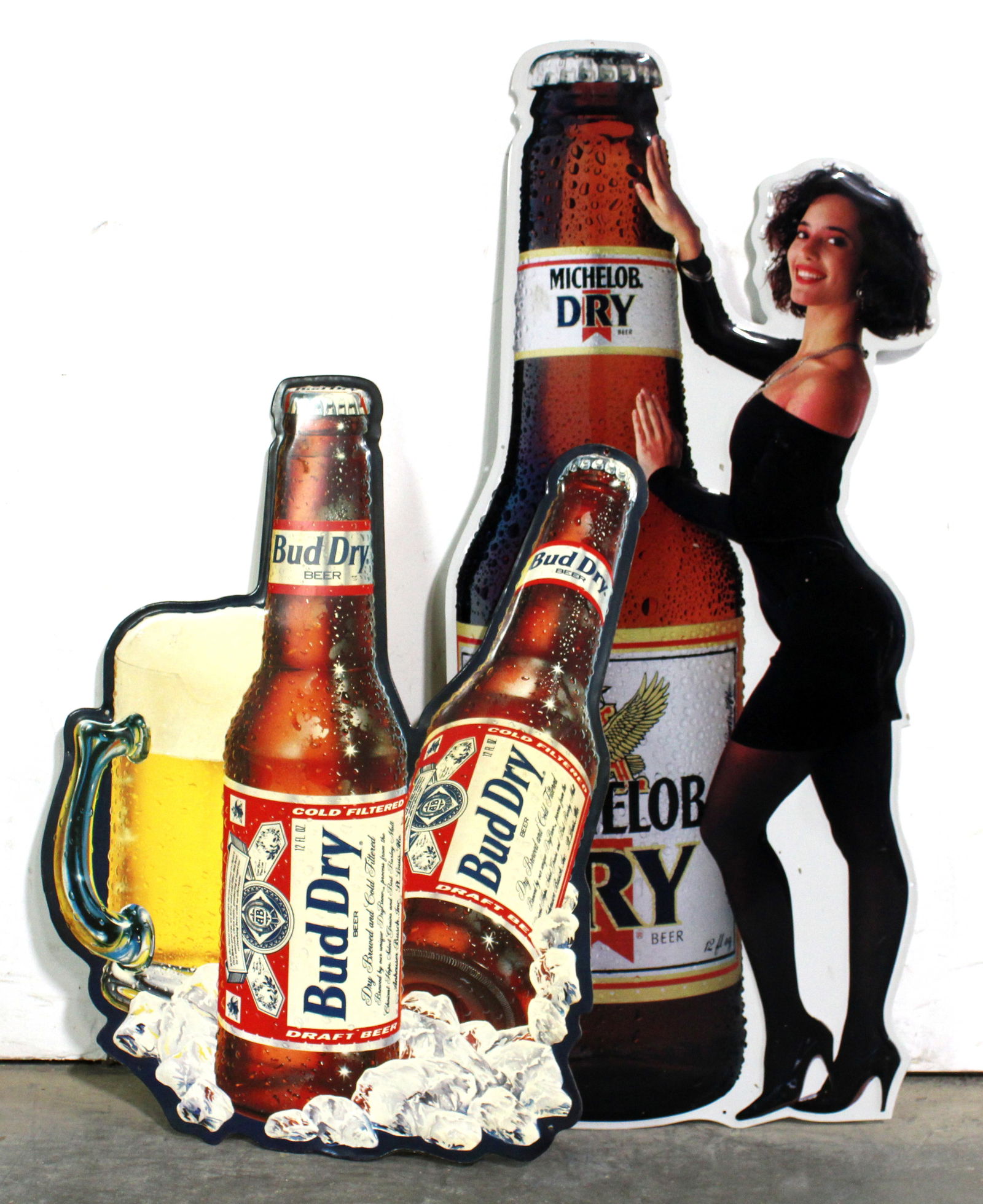 Michelob / Bud Dry Beer Signs (1 of 1)