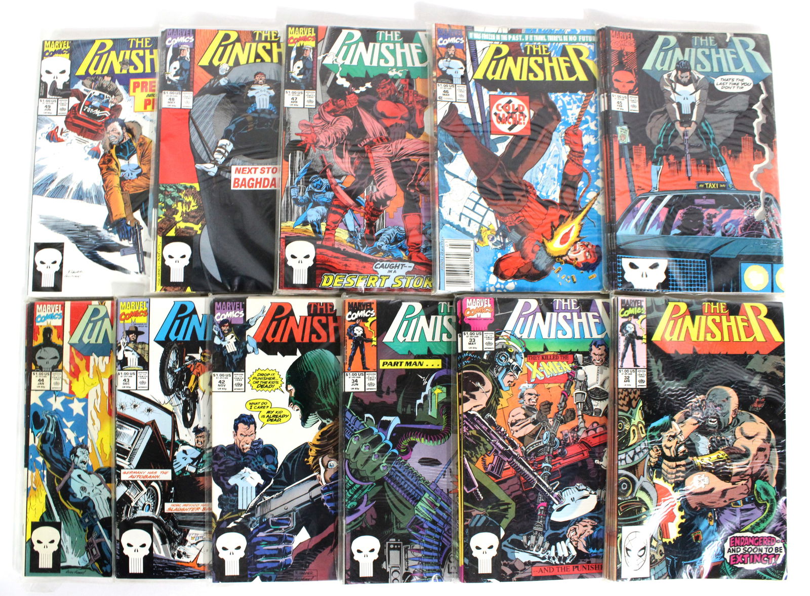 Marvel Comics The Punisher Reseller's Lot, Lot 1 (1 of 2)