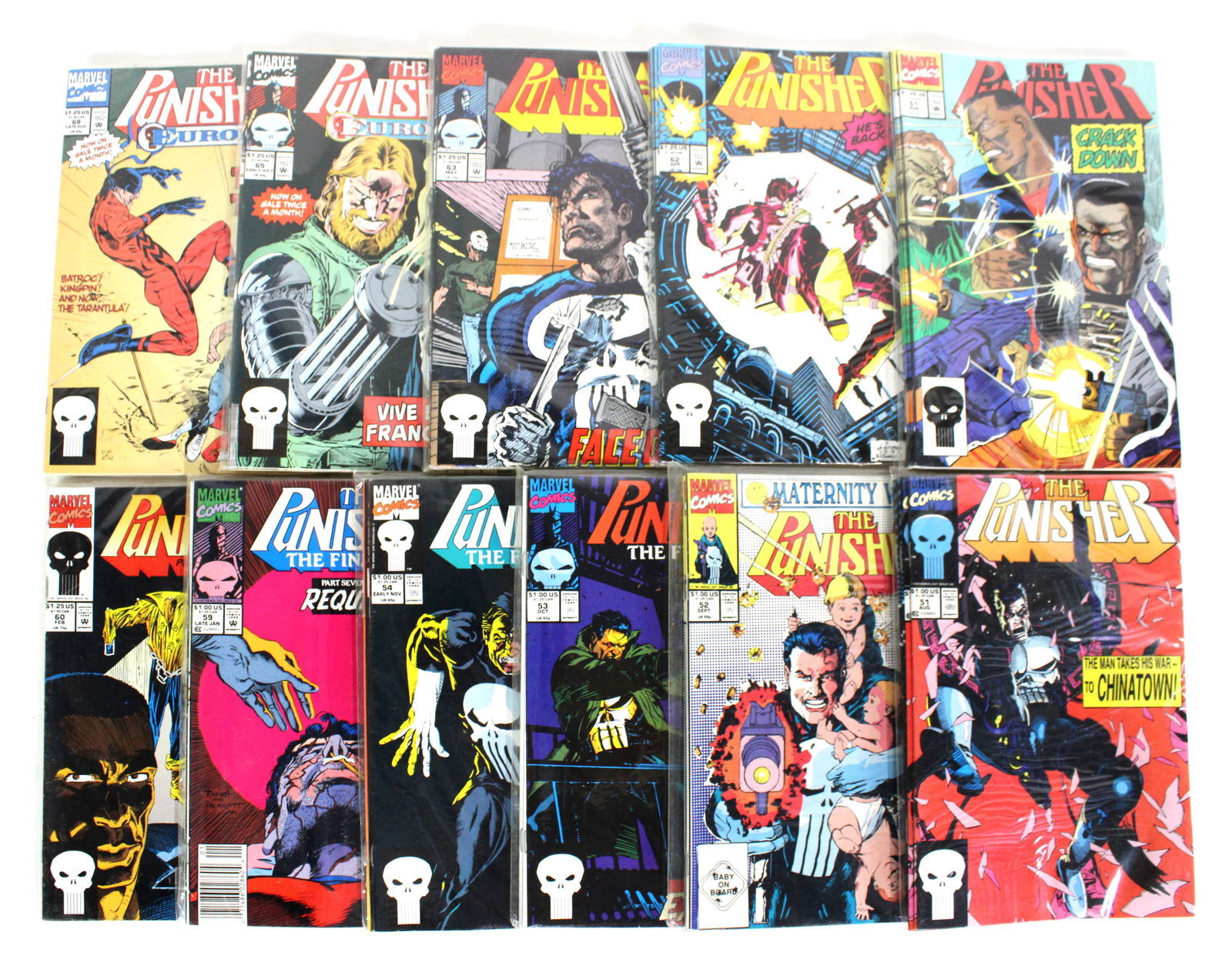 Marvel Comics The Punisher Reseller's Lot, Lot 2 (1 of 1)