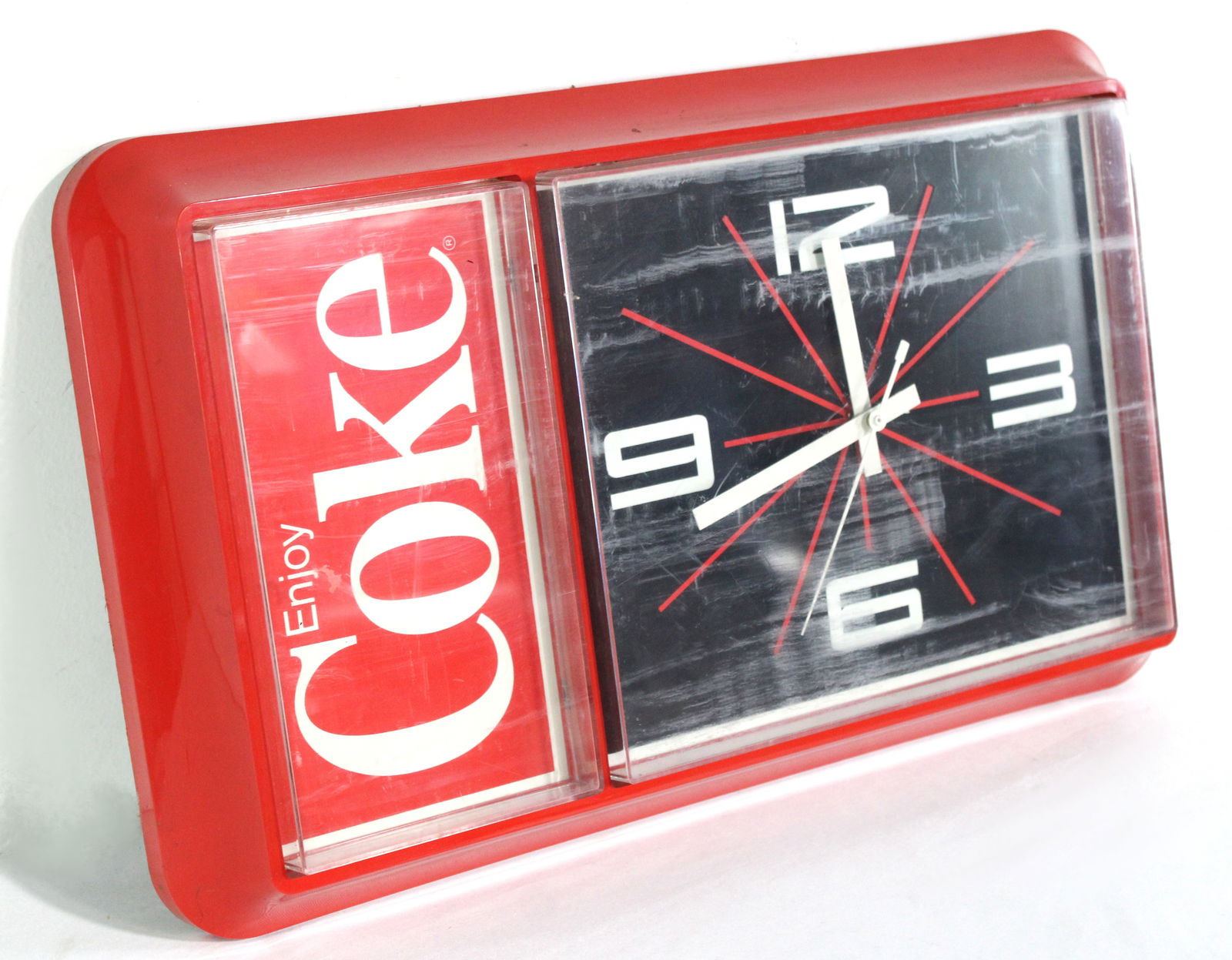 Coca Cola Advertising Clock (1 of 2)