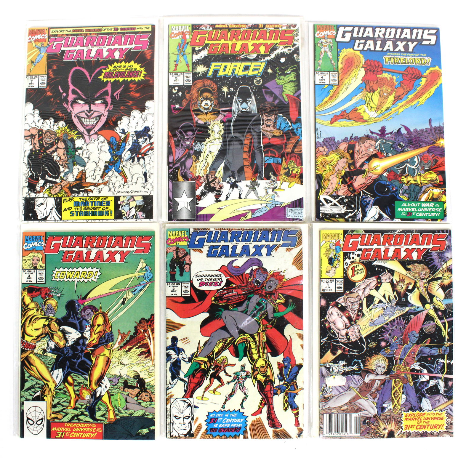 Marvel Comics Guardians of the Galaxy, Issues 1-5 & 7 (1 of 1)