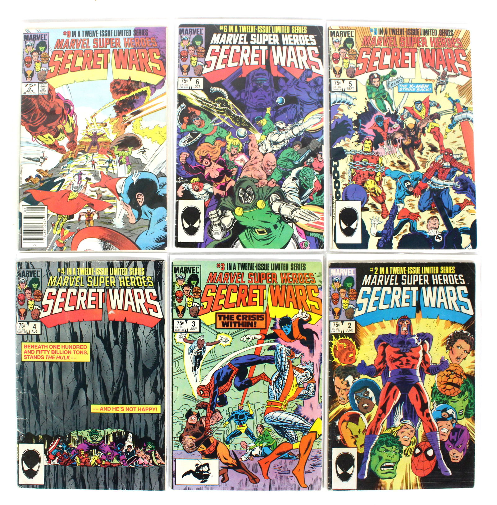 Marvel Comics Secret Wars Comic Books (1 of 1)