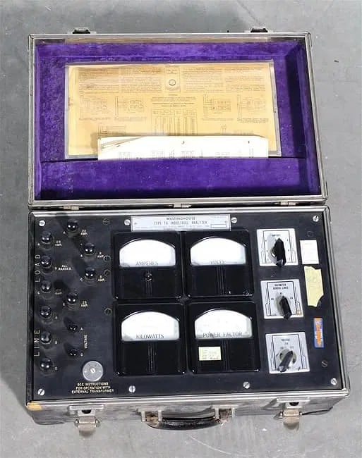 Westinghouse TA Industrial Analyzer - AC Circuit Tester: Untested. This item requires third-party shipping or pickup arrangements to be made. Dimensions: 10 x 19 x 13