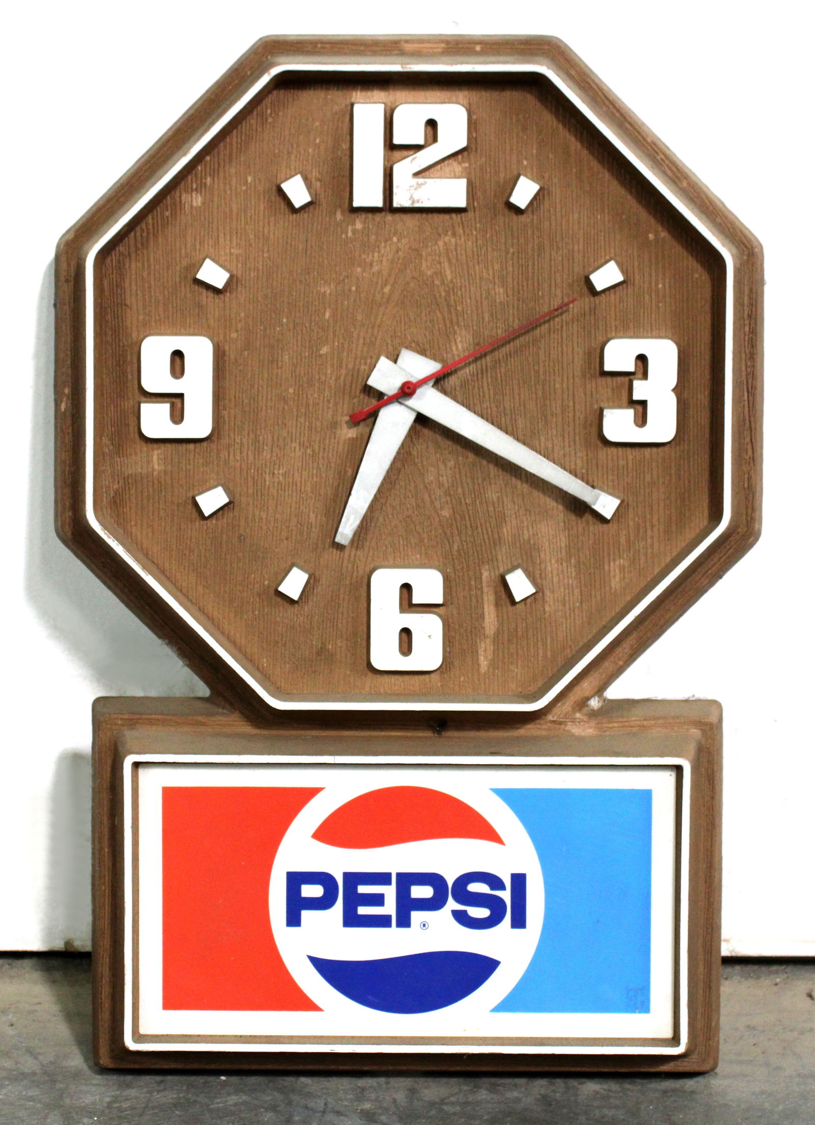 Pepsi Advertising Clock (1 of 1)