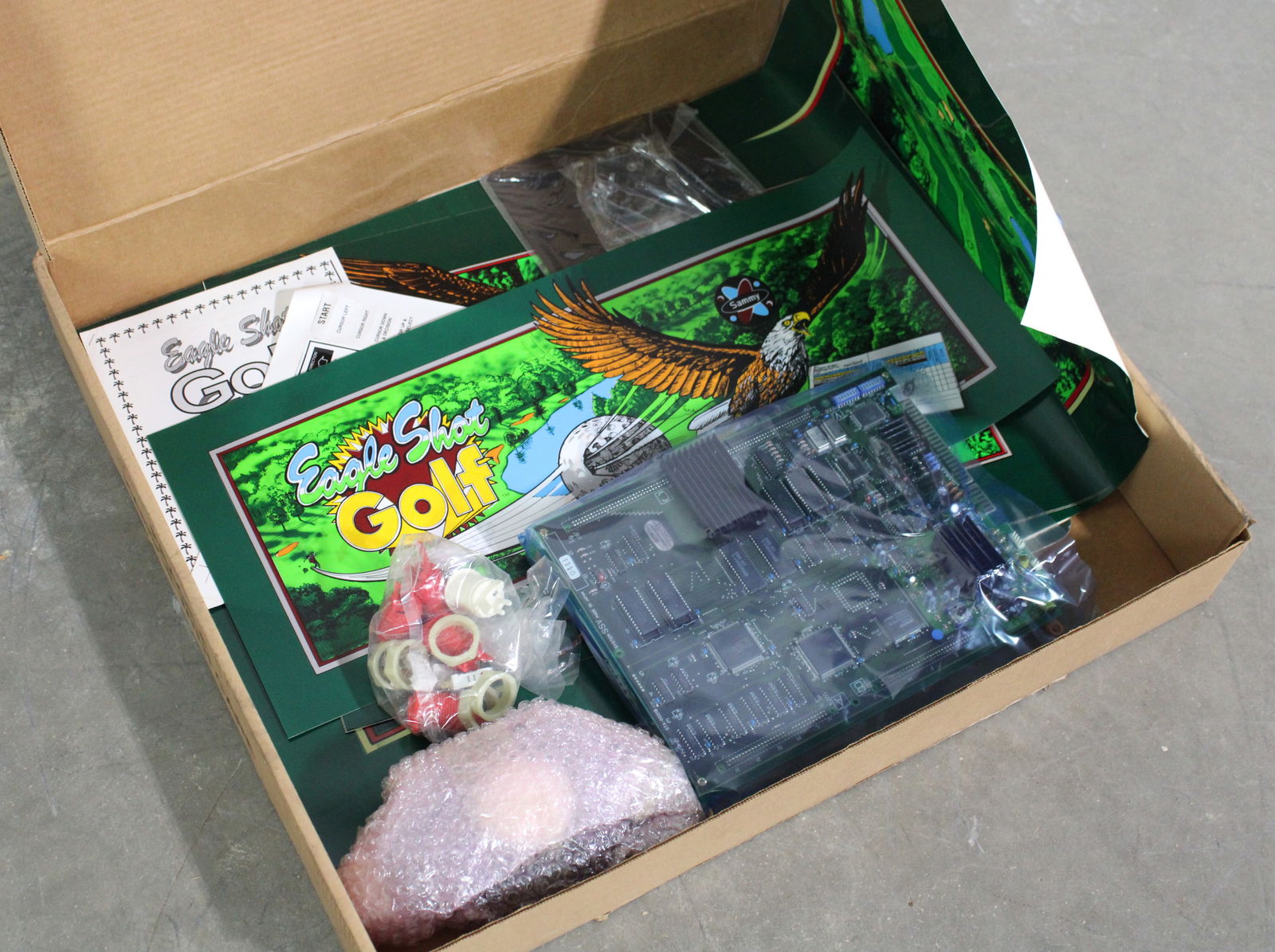 NOS Conversion Kit for Sammy Eagle Shot Golf Arcade Game (1 of 5)