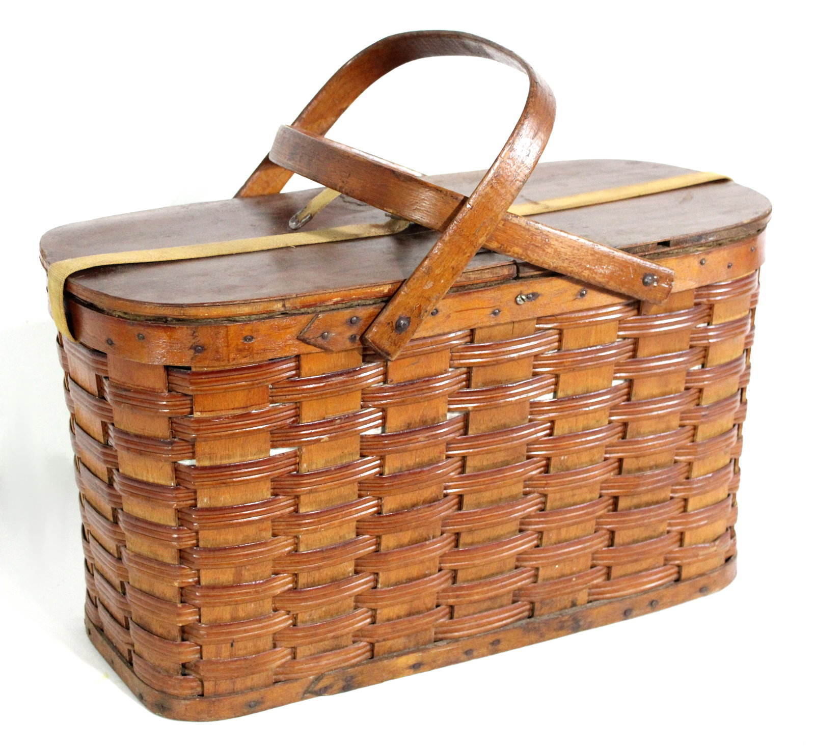 Hawkeye "Refrigerator" Insulated Picnic Basket: This item requires third-party shipping or pickup arrangements to be made. Dimensions: 12 x 11 x 22
