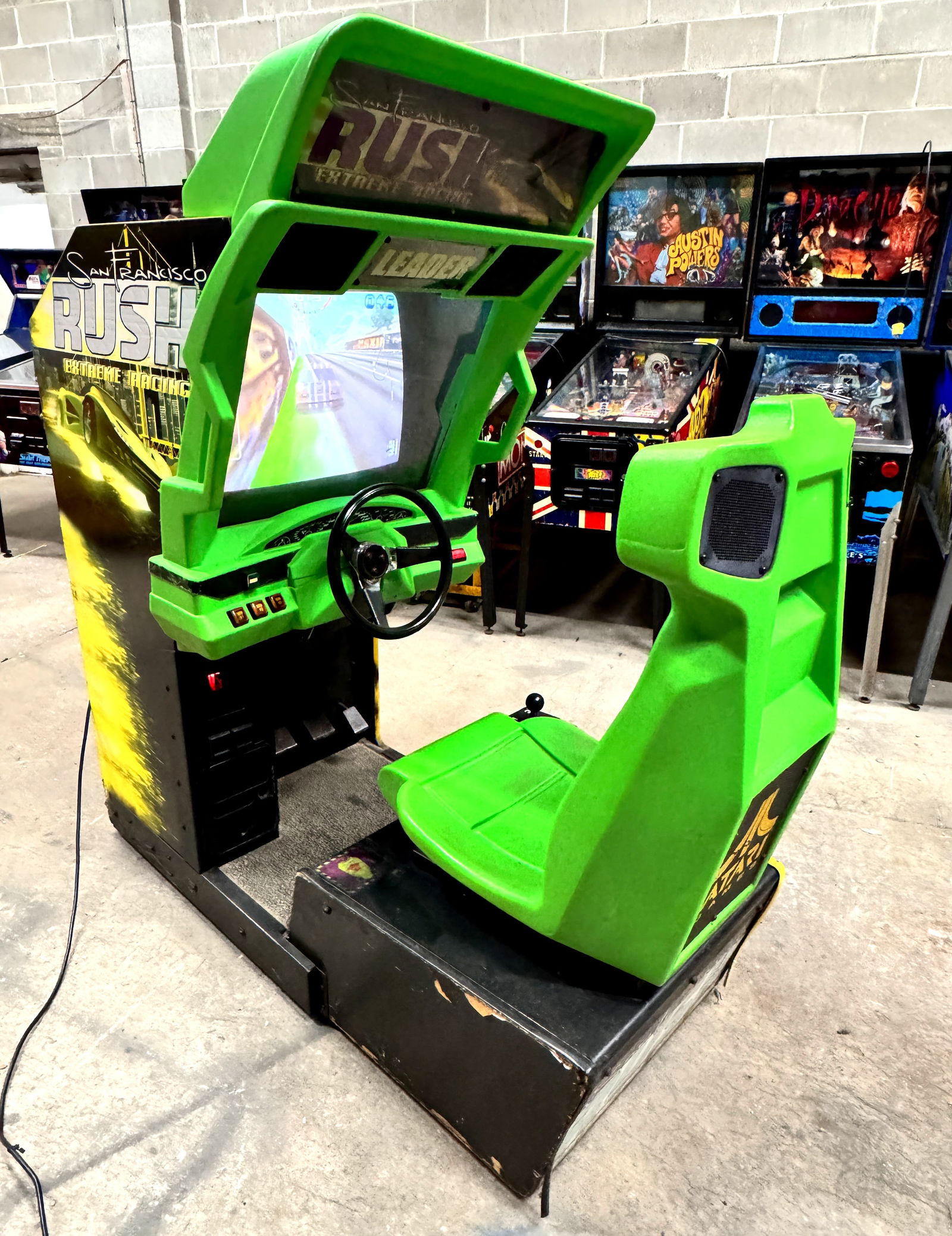 Atari San Francisco Rush Sit Down Racing Arcade Game (1 of 3)