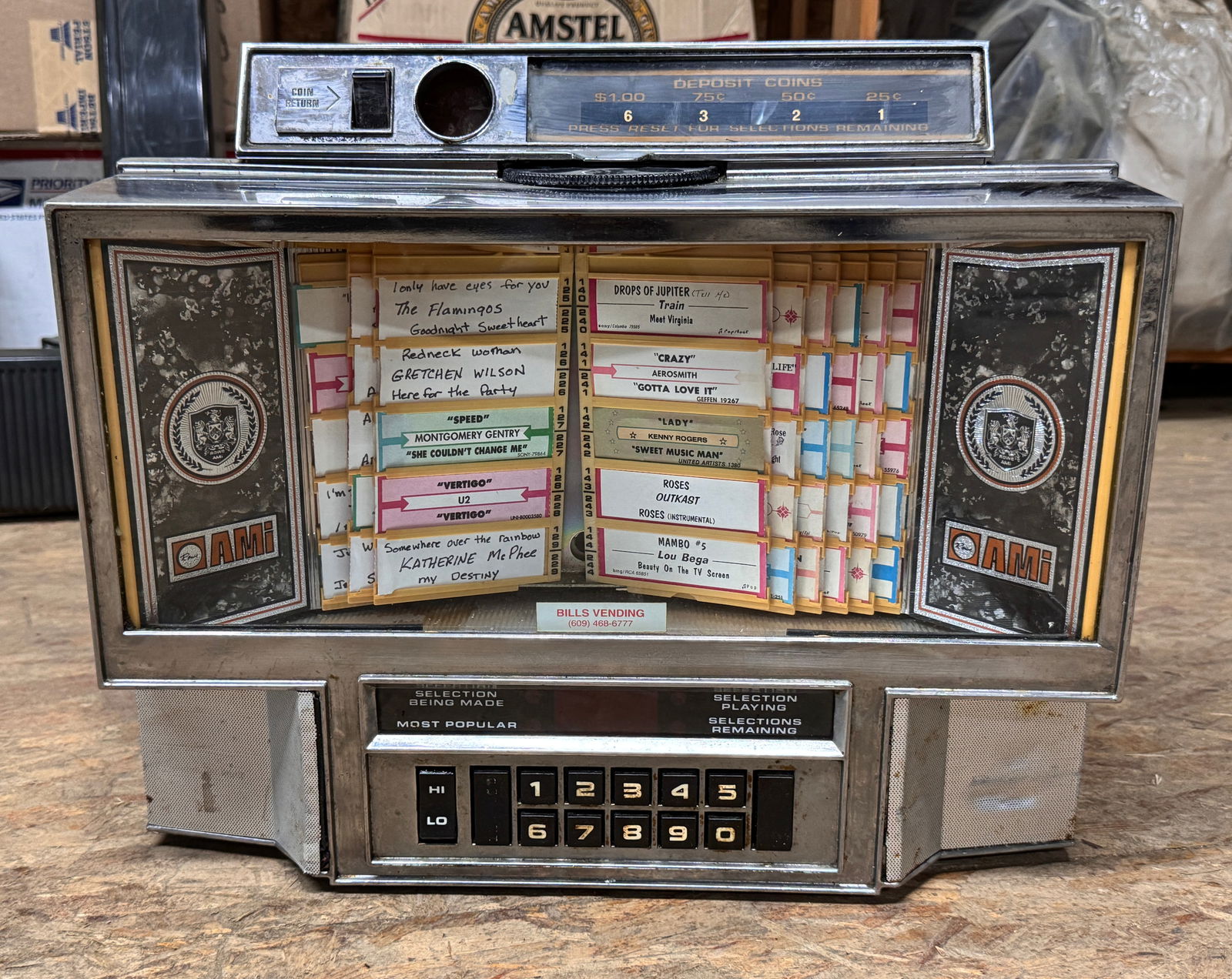 Rowe AMI Coin Op Wallbox (1 of 2)