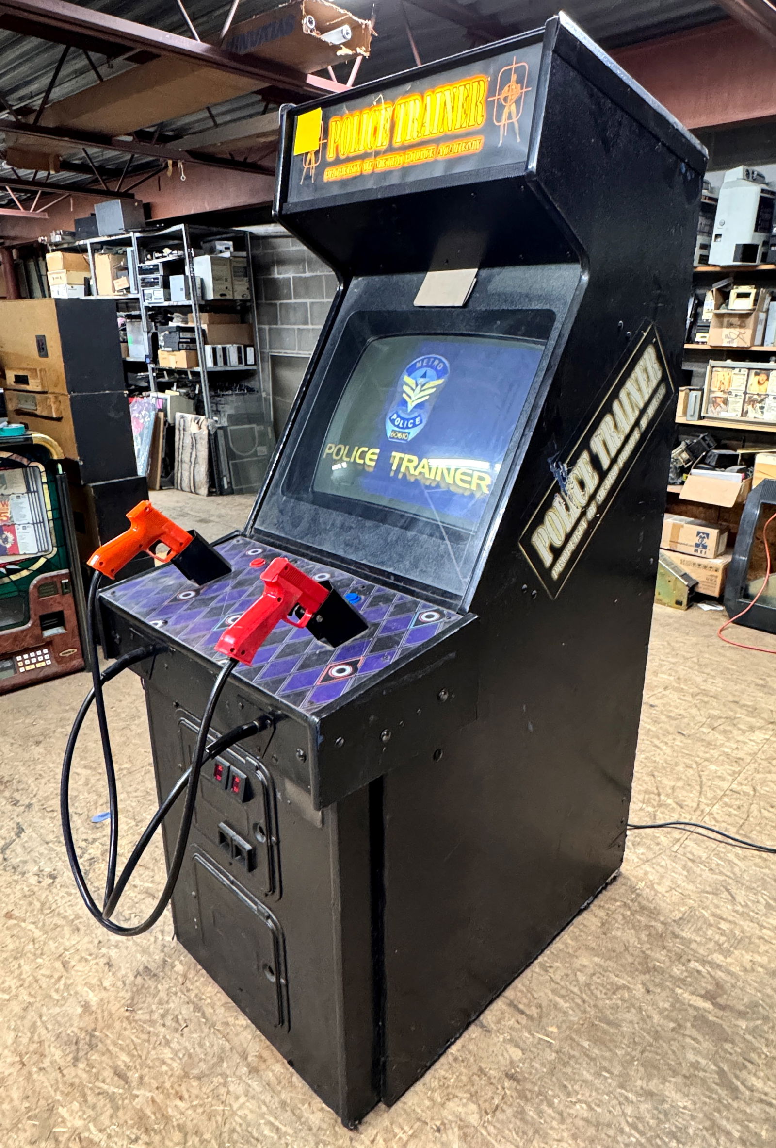 Police Trainer Arcade Game (1 of 3)