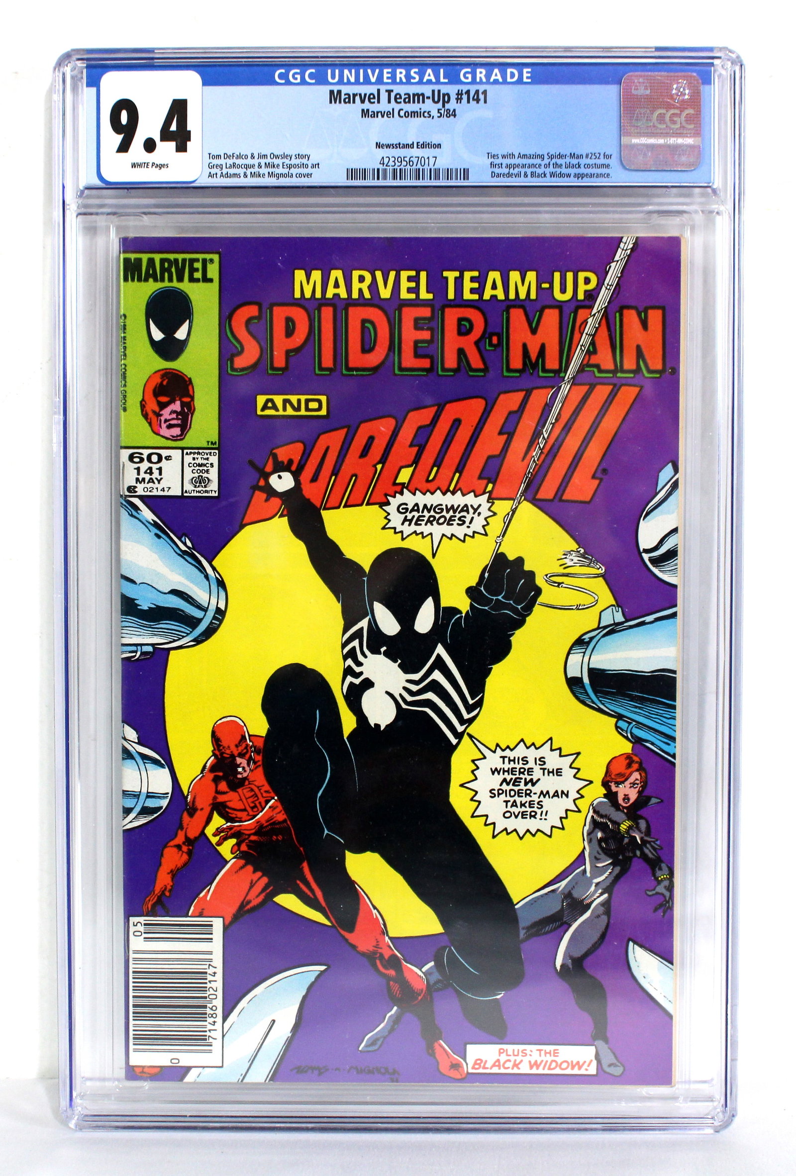 Marvel Comics Marvel Team Up Issue 141, CGC Graded 9.4 (1 of 2)