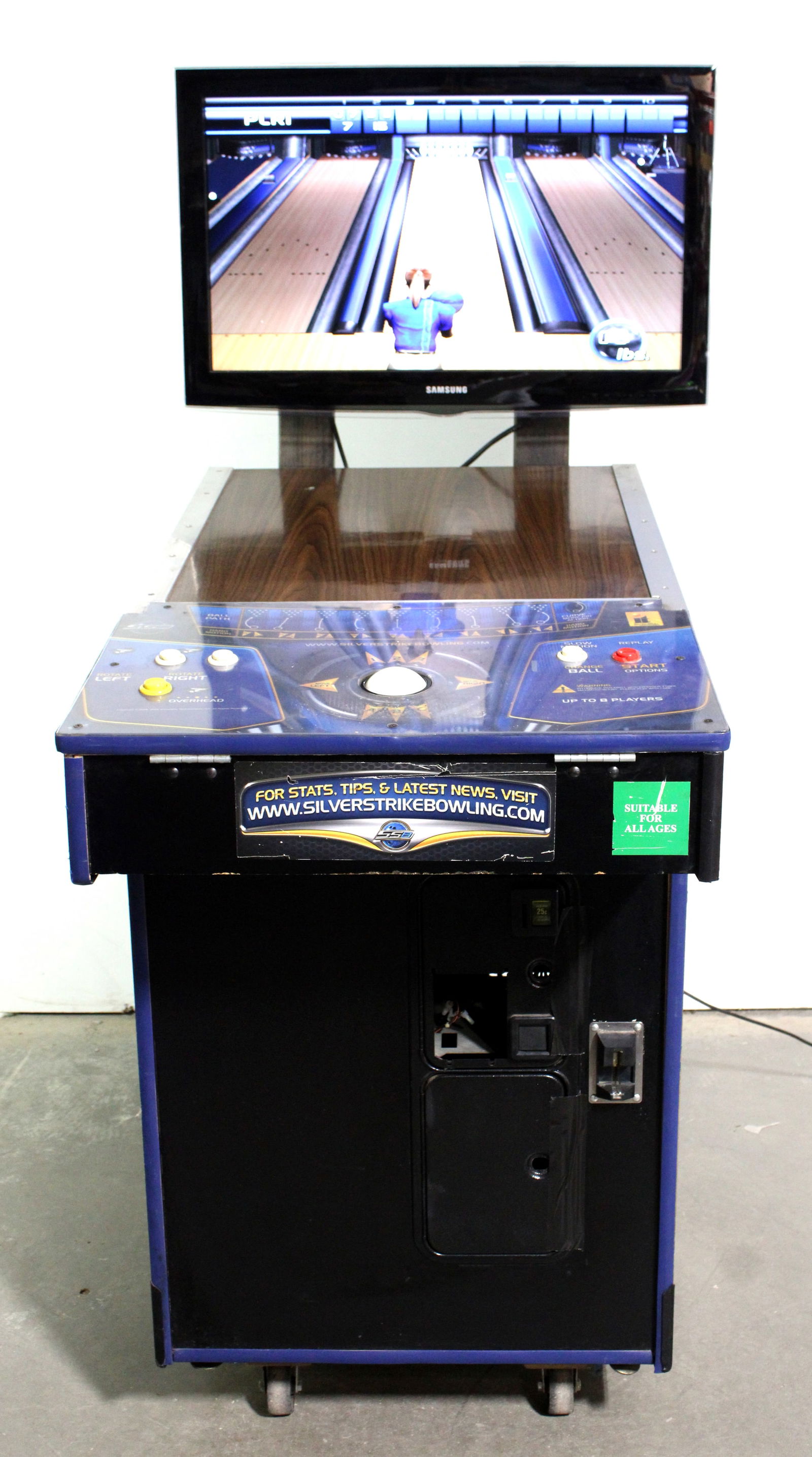 Silver Strike Bowling Pedestal Arcade Game (1 of 5)