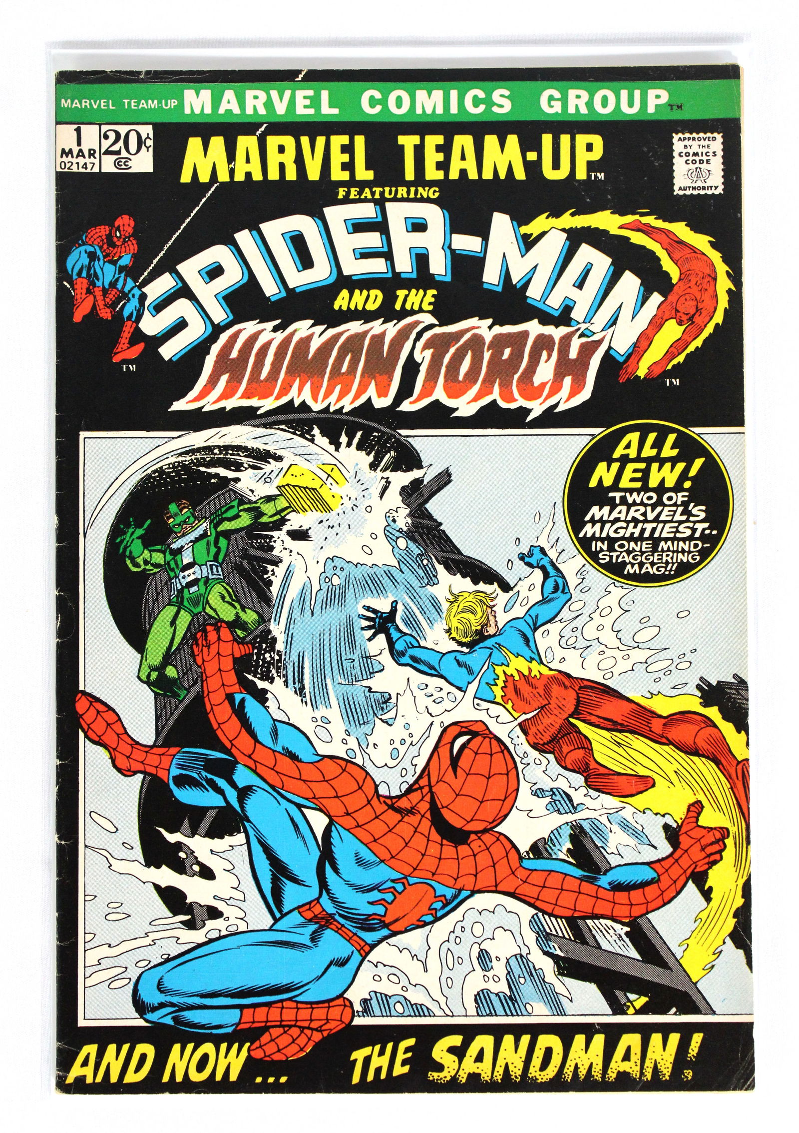 Marvel Team-Up Issue 1 Featuring Spider-Man & The Human Torch (1 of 3)