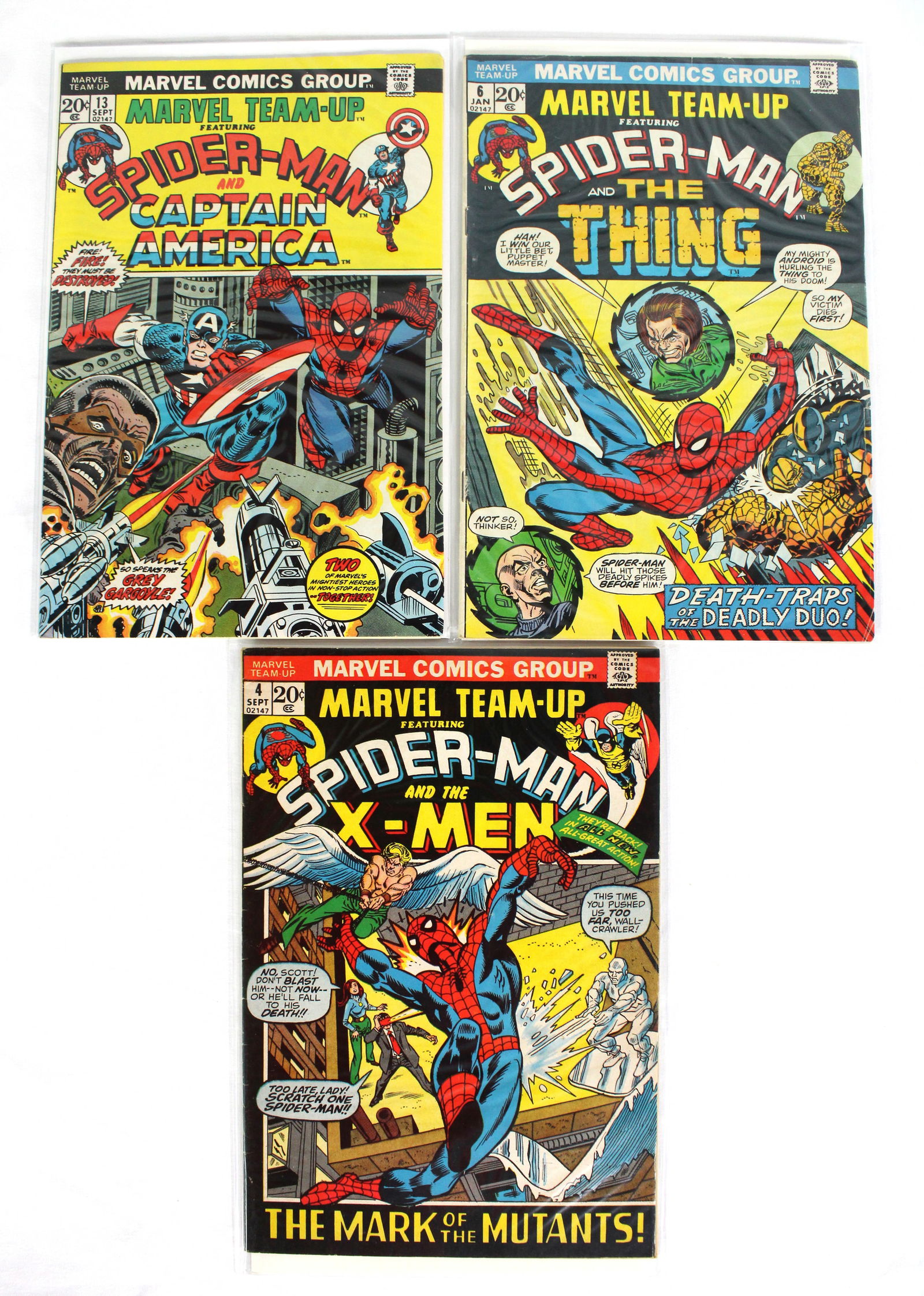 Marvel Team-Up Issue 4, 6 & 13 Featuring Spider-Man (1 of 1)