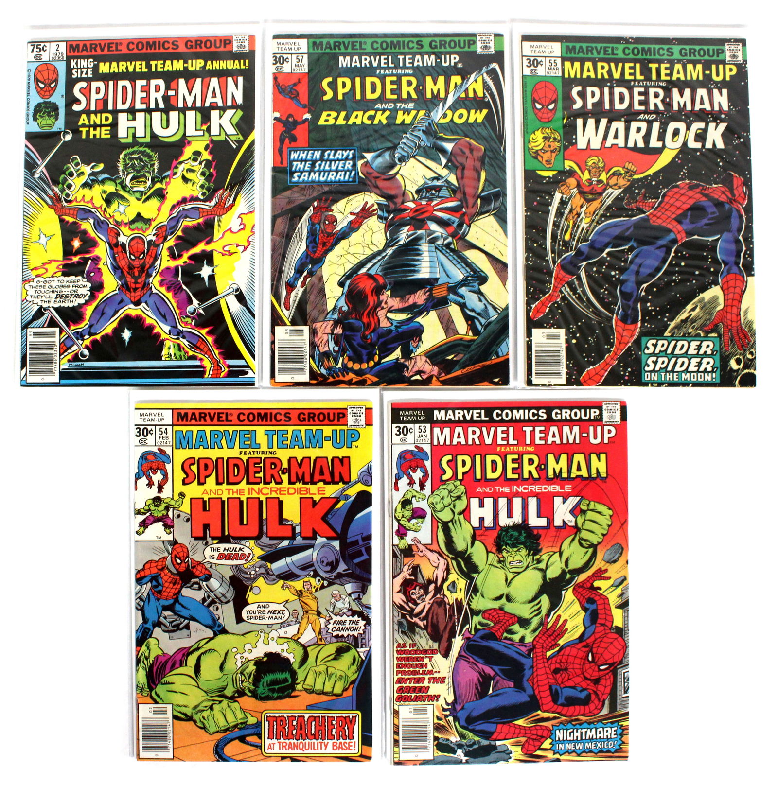 Marvel Team-Up Featuring Spider-Man, Five Issues (1 of 1)