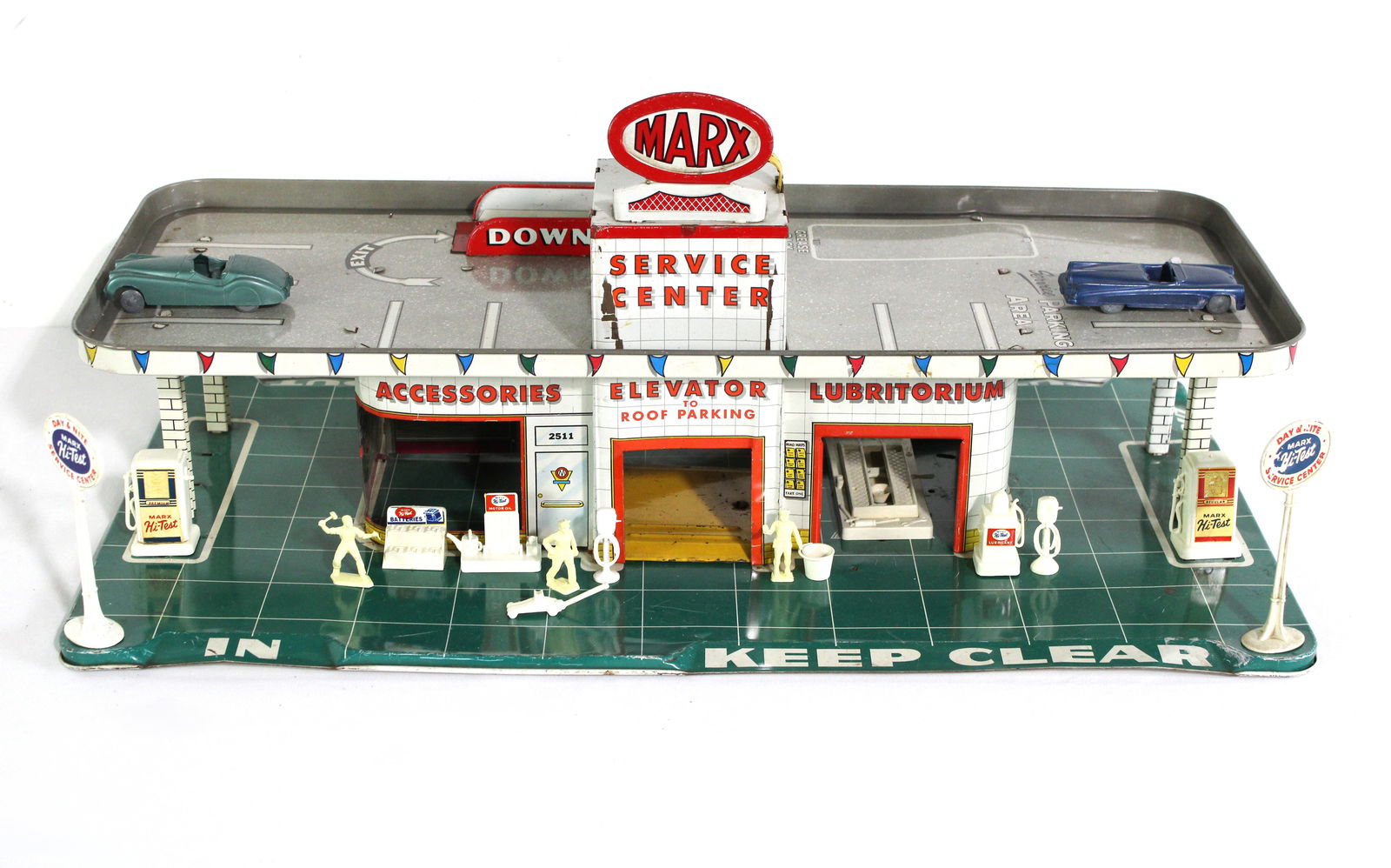 Marx Service Station Gas Station Toy (1 of 3)
