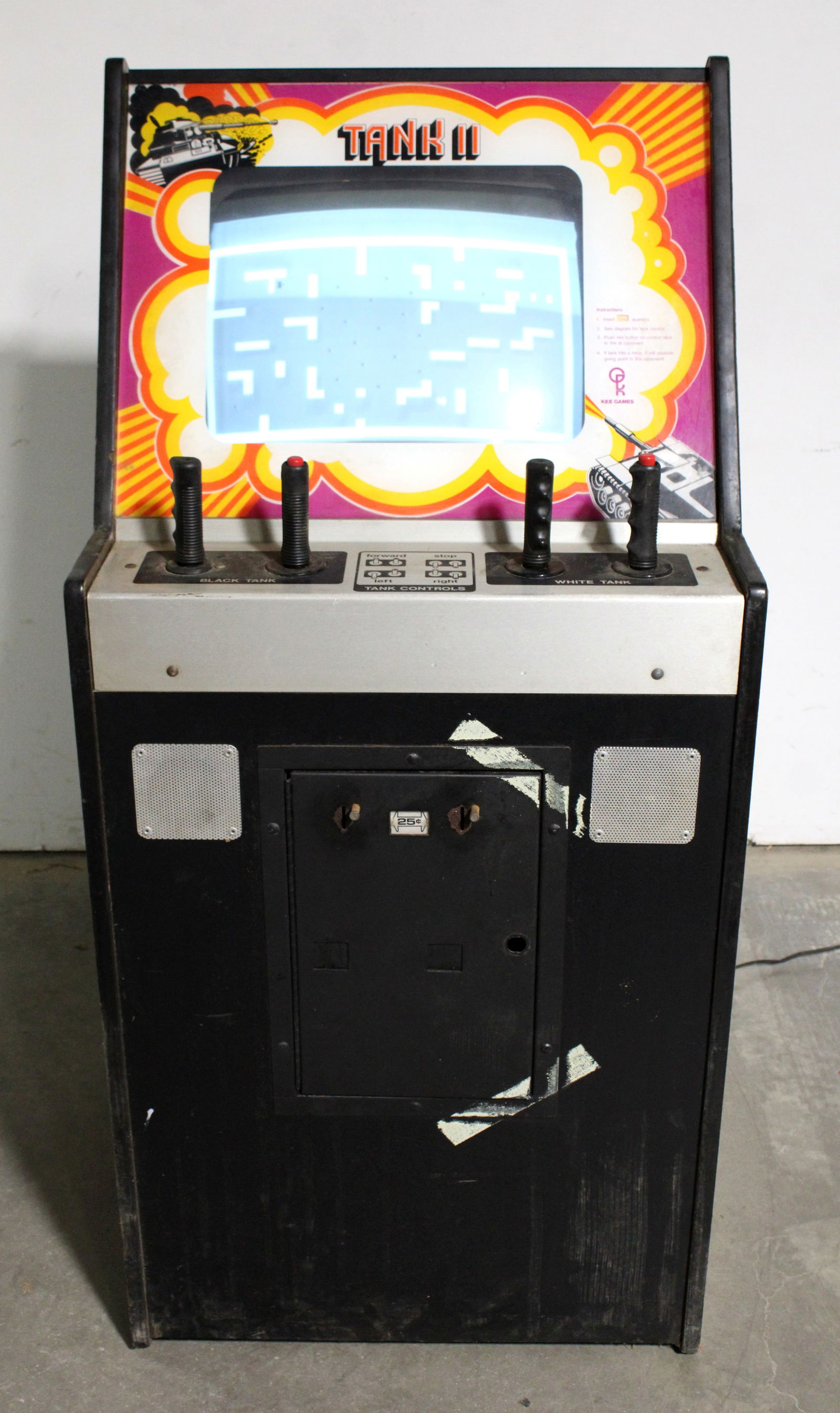 Kee Games Tank II Arcade Game (1 of 4)