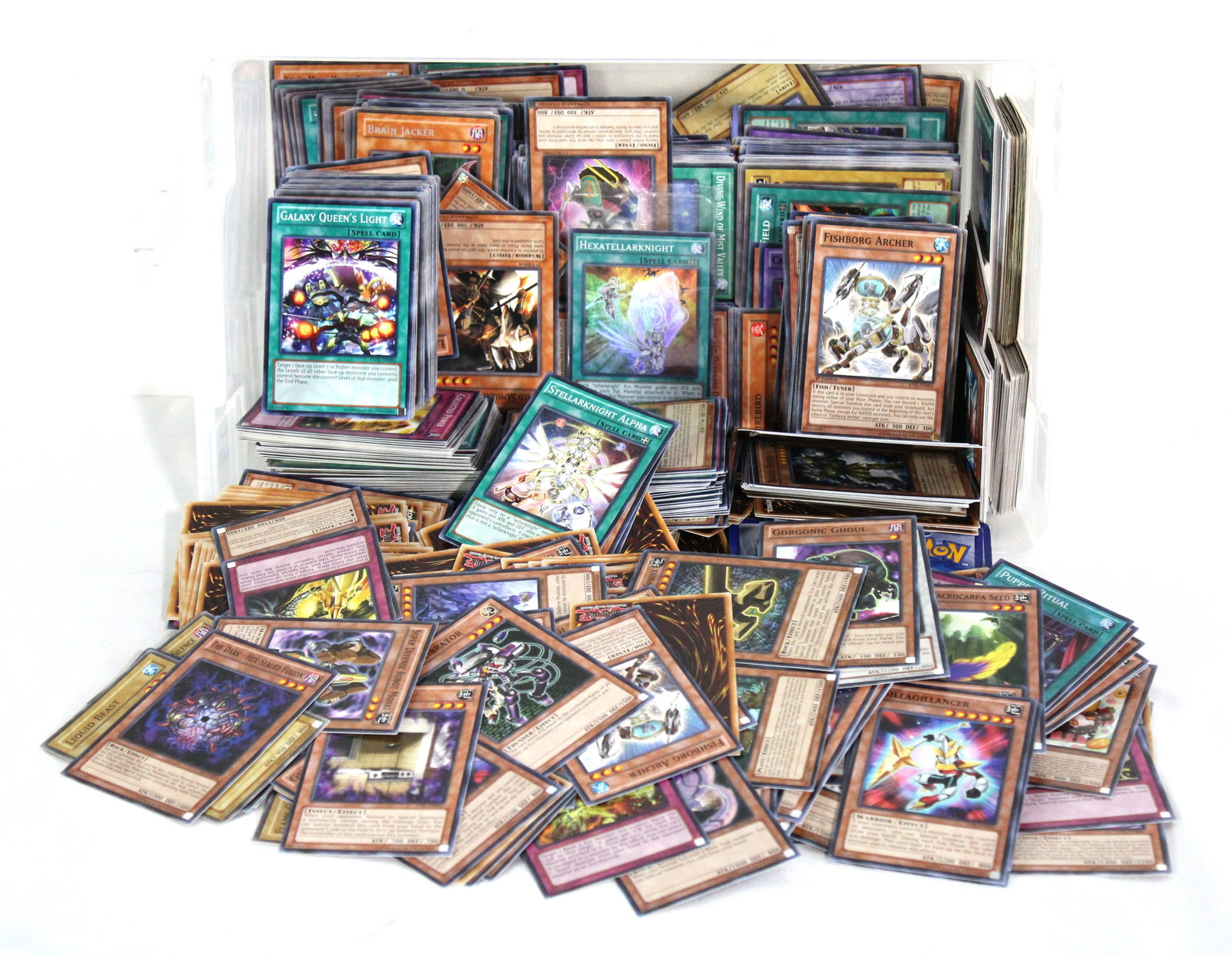 Lot of Yu-Gi-Oh Trading Cards, 400+: Assorted cards. Not checked fro condition. In-house shipping available.