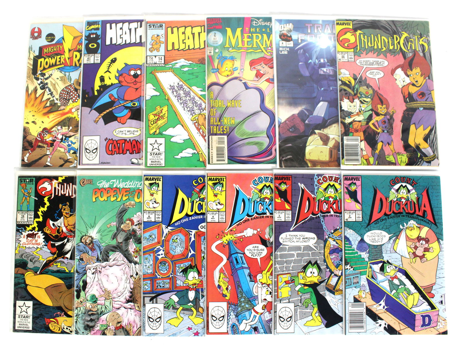 Cartoon Themed Comic Books incl. Thundercats and Count Dracula (1 of 1)