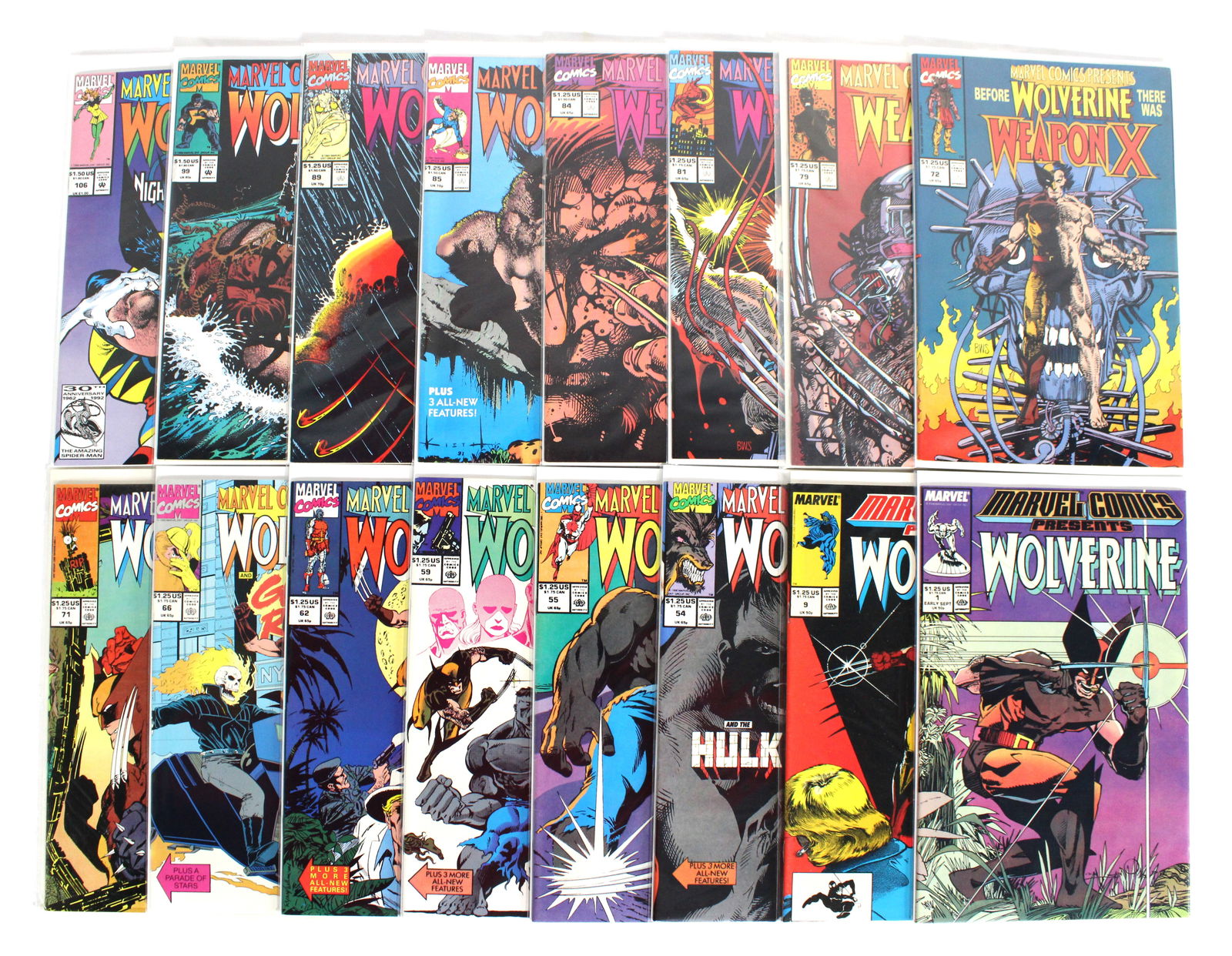 Marvel Comics Presents: Wolverine Comic Books (1 of 1)