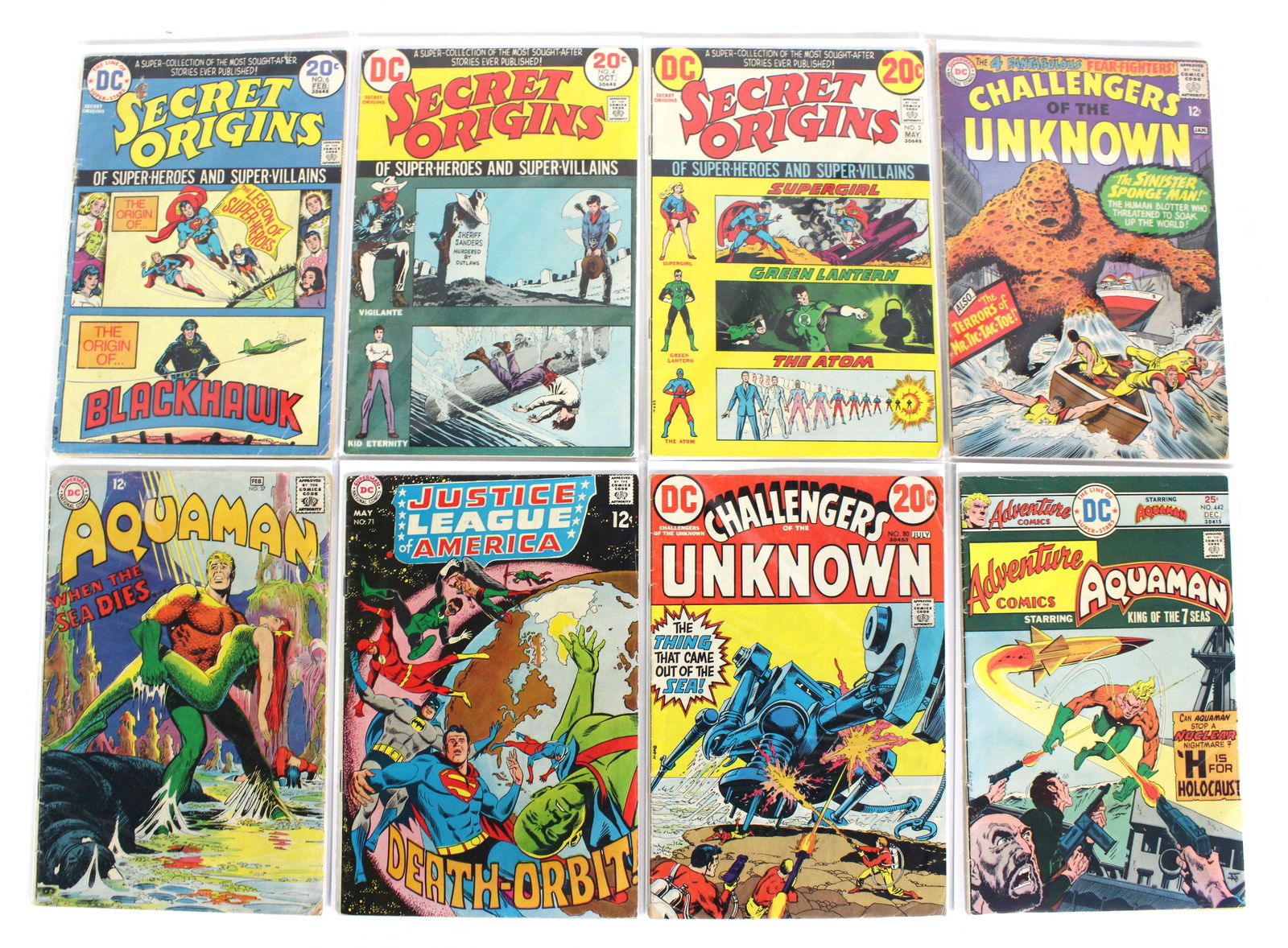 DC Comics Silver and Bronze Age Mix Lot including Challengers of the Unknown (1 of 1)