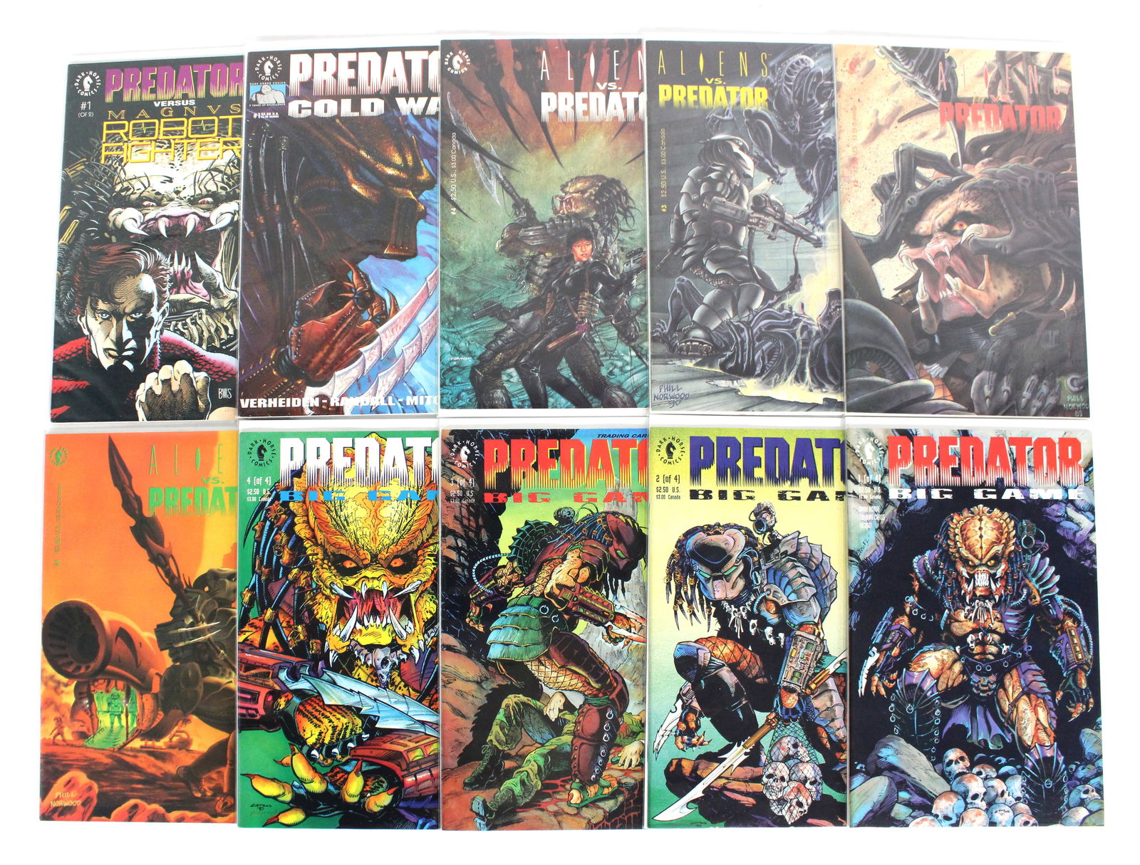 Dark Horse Predator Comic Books, Including Big Game 1-4 (1 of 1)