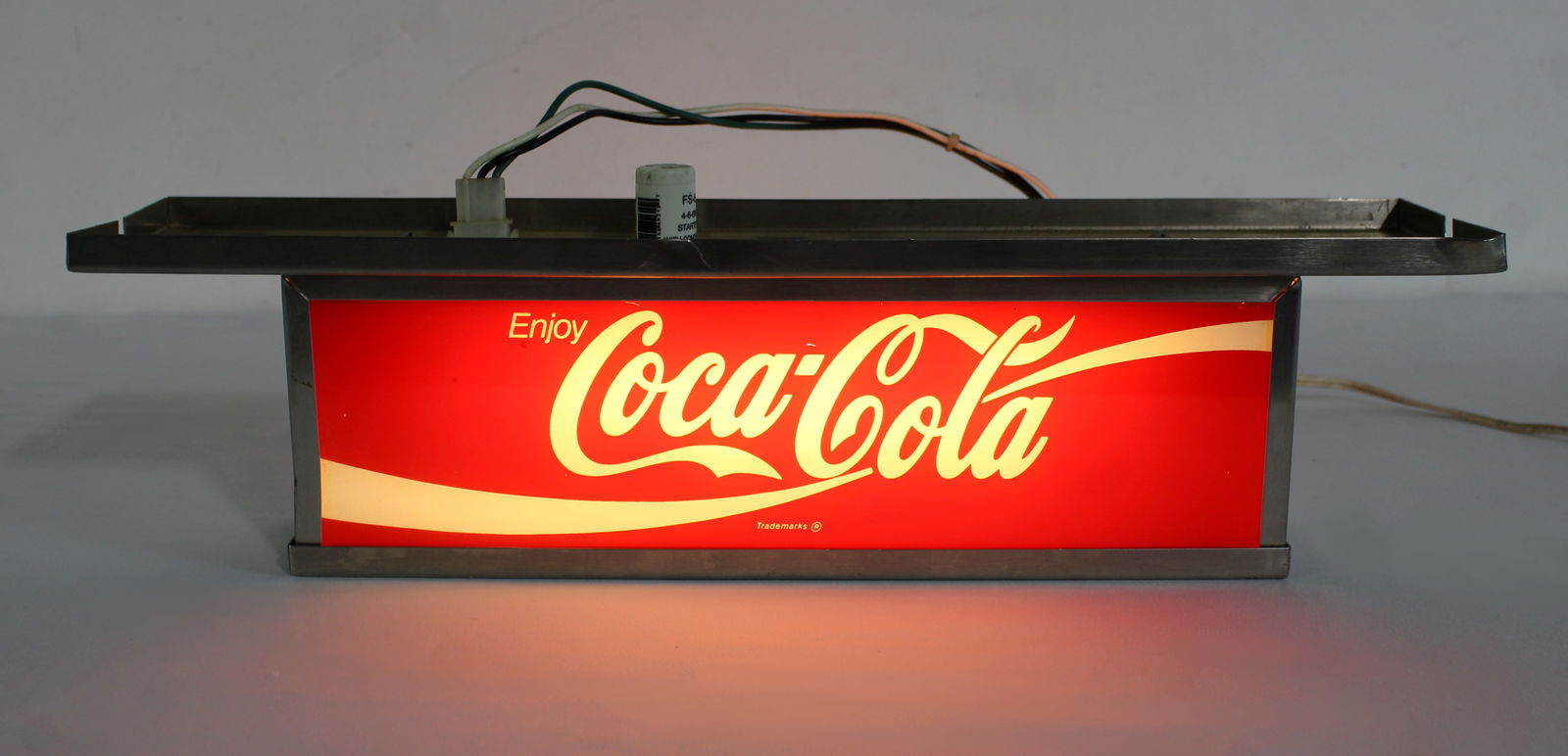 Coca Cola Soda Fountain Sign (1 of 2)