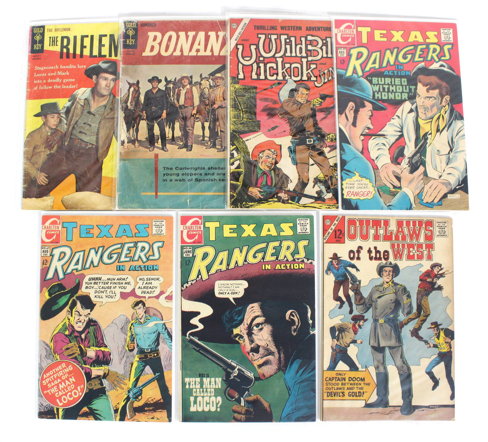 Western Comic Books incl. Texas Rangers and Bonanza (1 of 1)