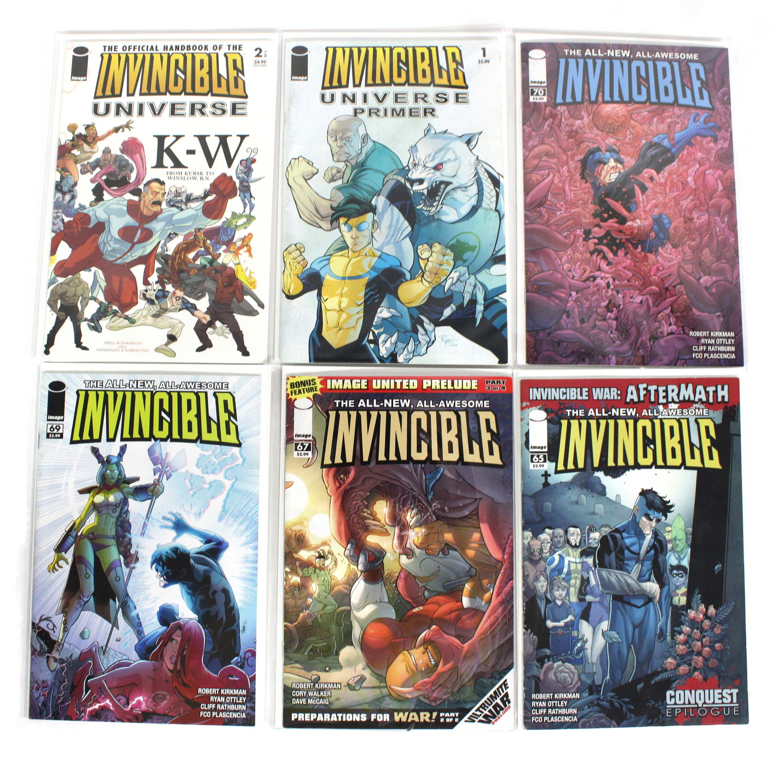 Image Comics Invincible Issues Comic Book Lot (1 of 1)