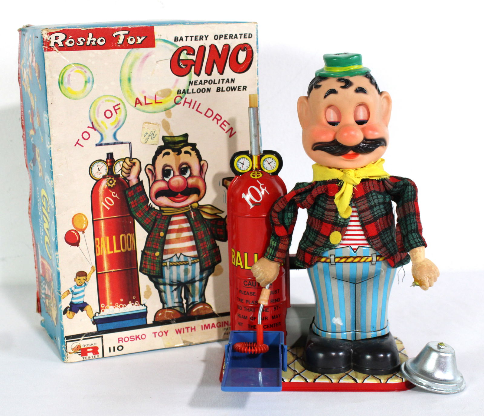 Rosko Toy Gino Balloon Vendor in Box (1 of 2)