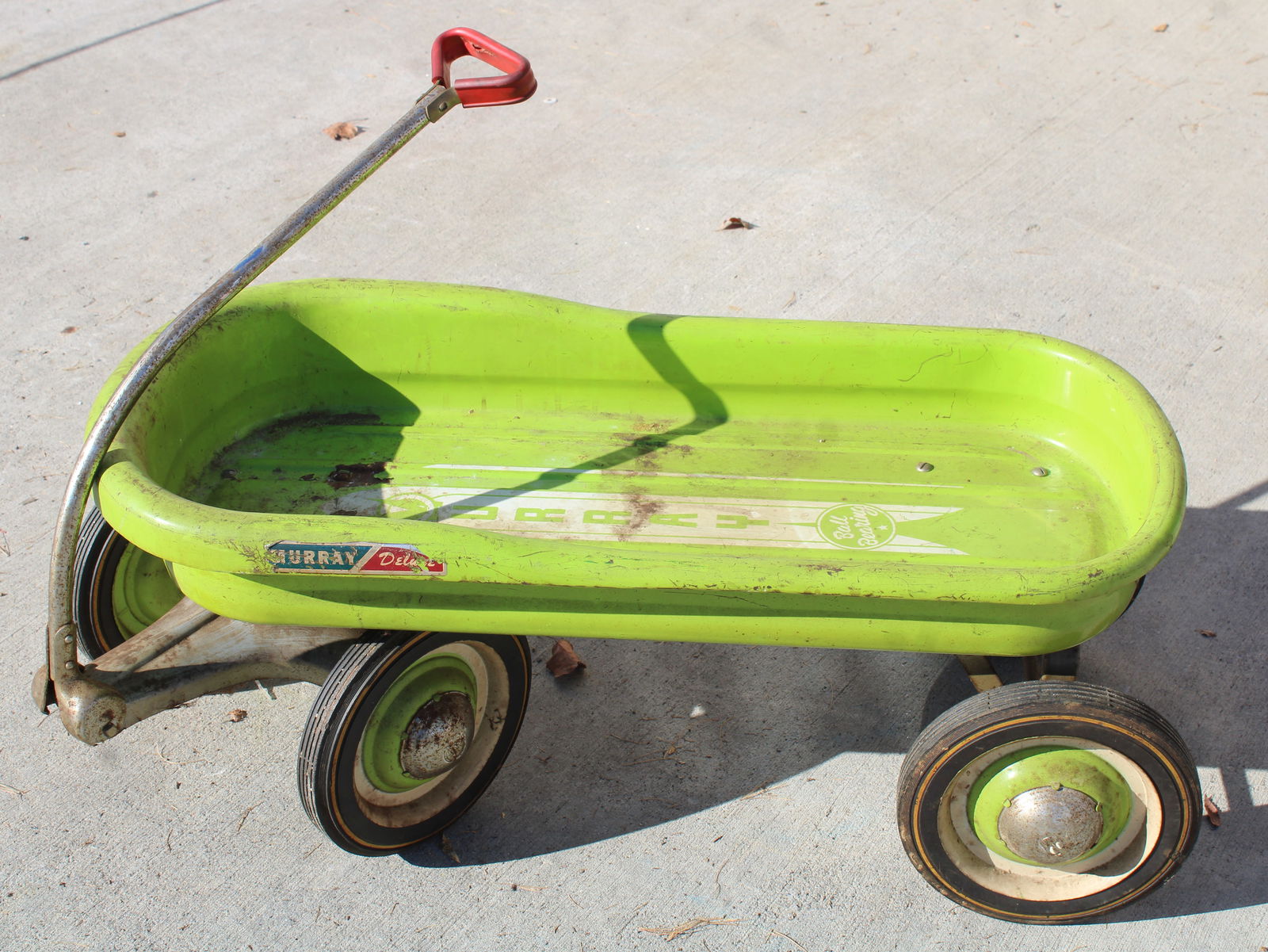 Murray Deluxe Vintage Green Wagon (1 of 2)