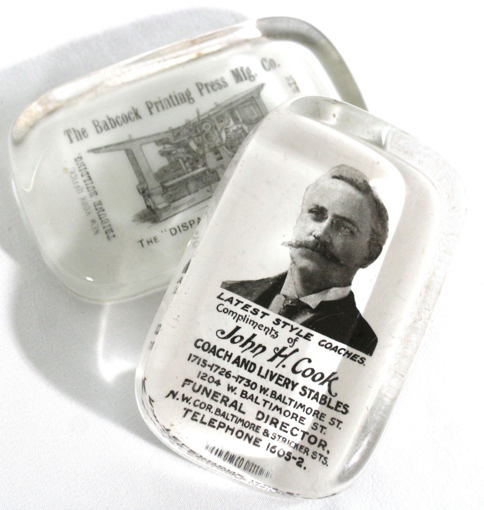 Glass Paperweights: In-house shipping available.