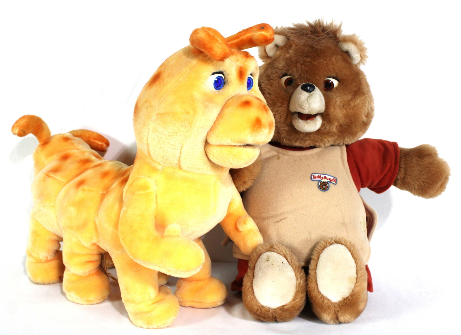 Vintage Teddy Ruxpin & Grubby Dolls: In-house shipping available.