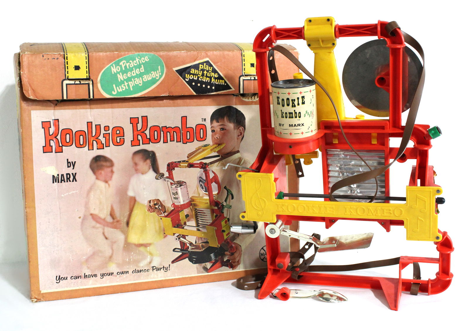 Marx Kookie Kombo One Man Band Toy in Box (1 of 1)