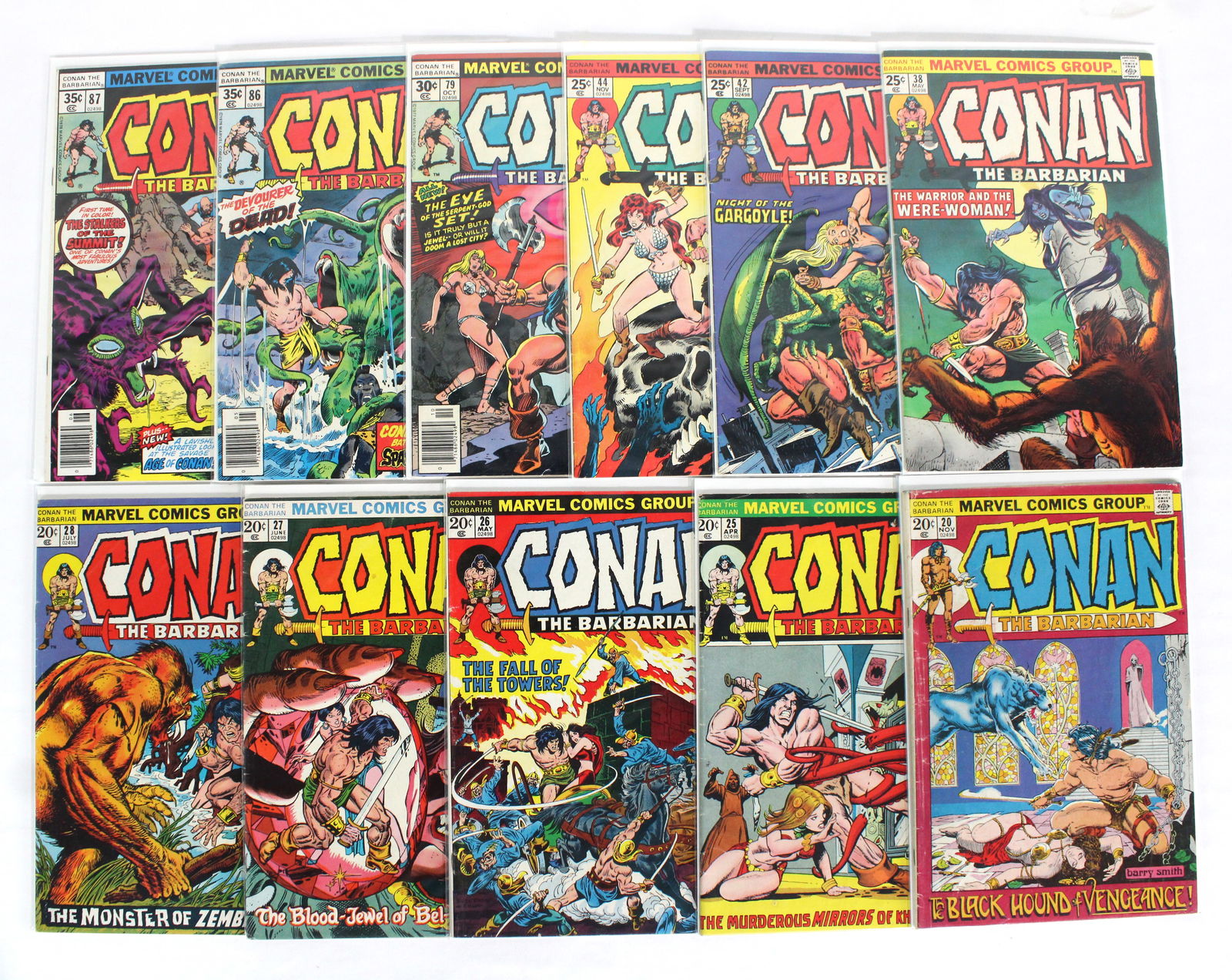 Marvel Comics Conan Comic Book Mix Lot 1 (1 of 1)