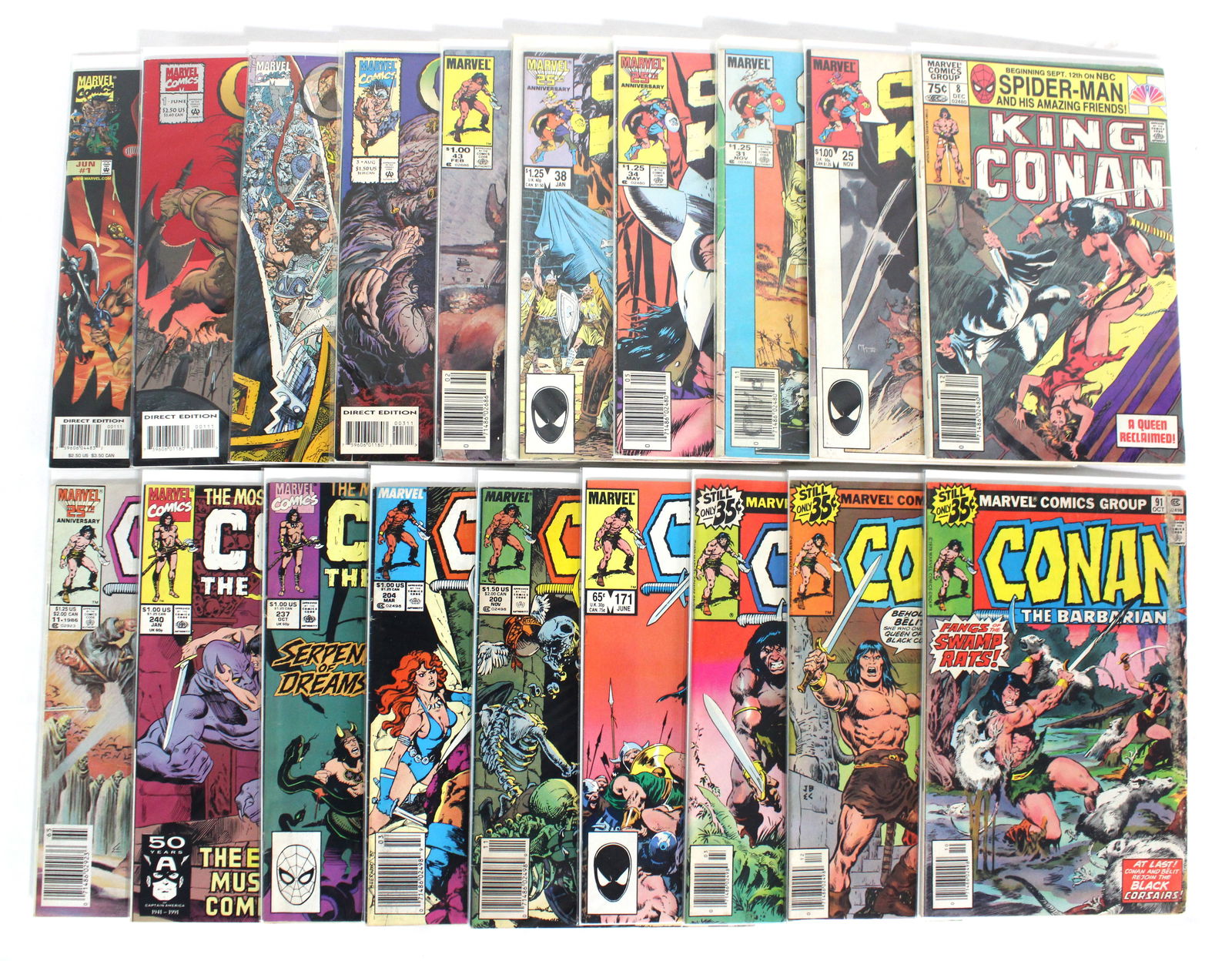 Marvel Comics Conan Comic Book Mix Lot 2 (1 of 1)